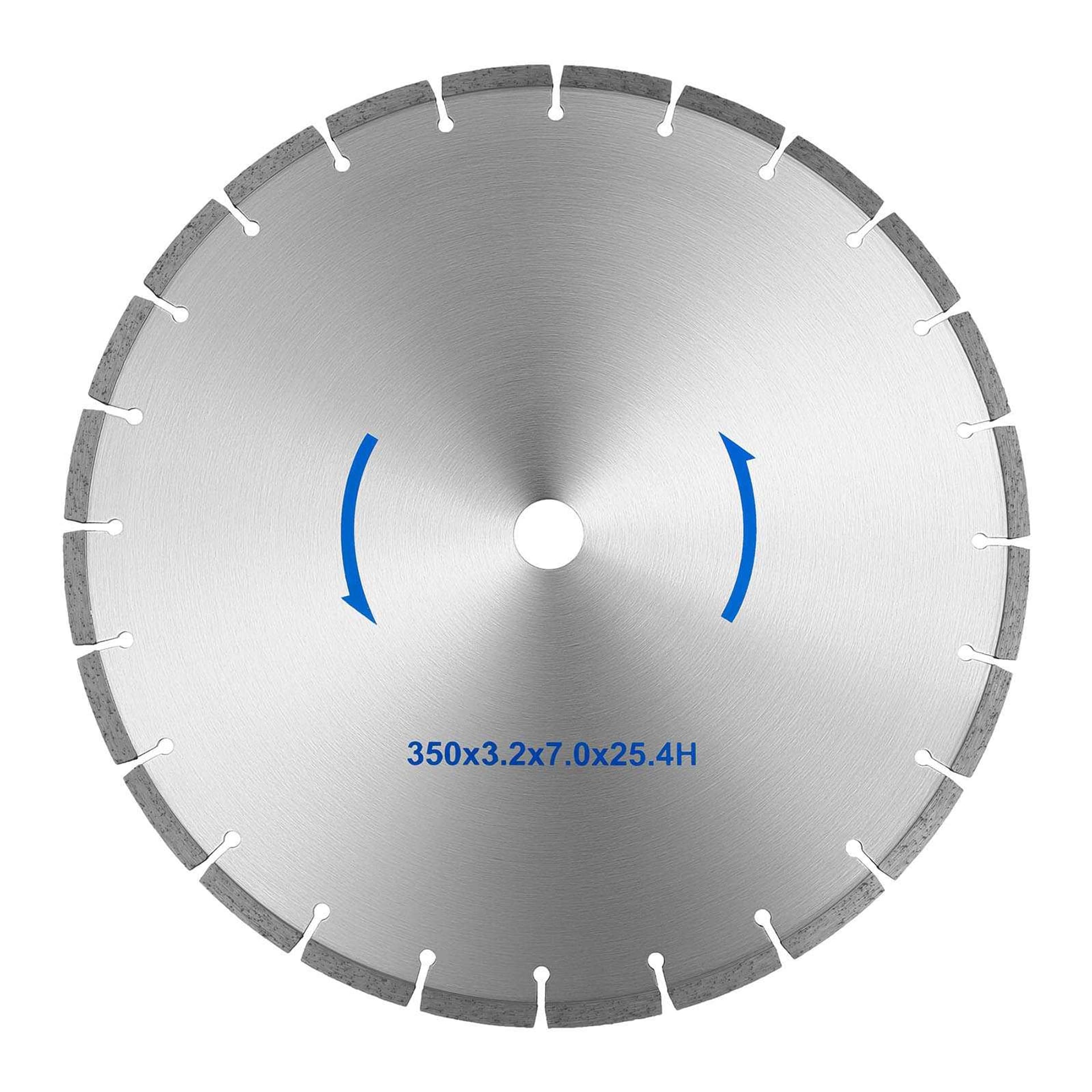 

Tarcza do piły tarczowej do cięcia kamienia z diamentowym ostrzem śr. 350/25.4mm