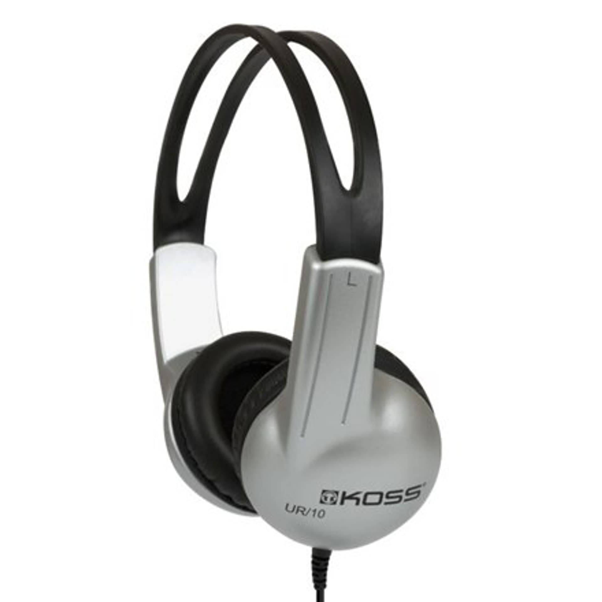 

Koss Headphones UR10 Wired, On-Ear, 3,5 mm, Silver/Black