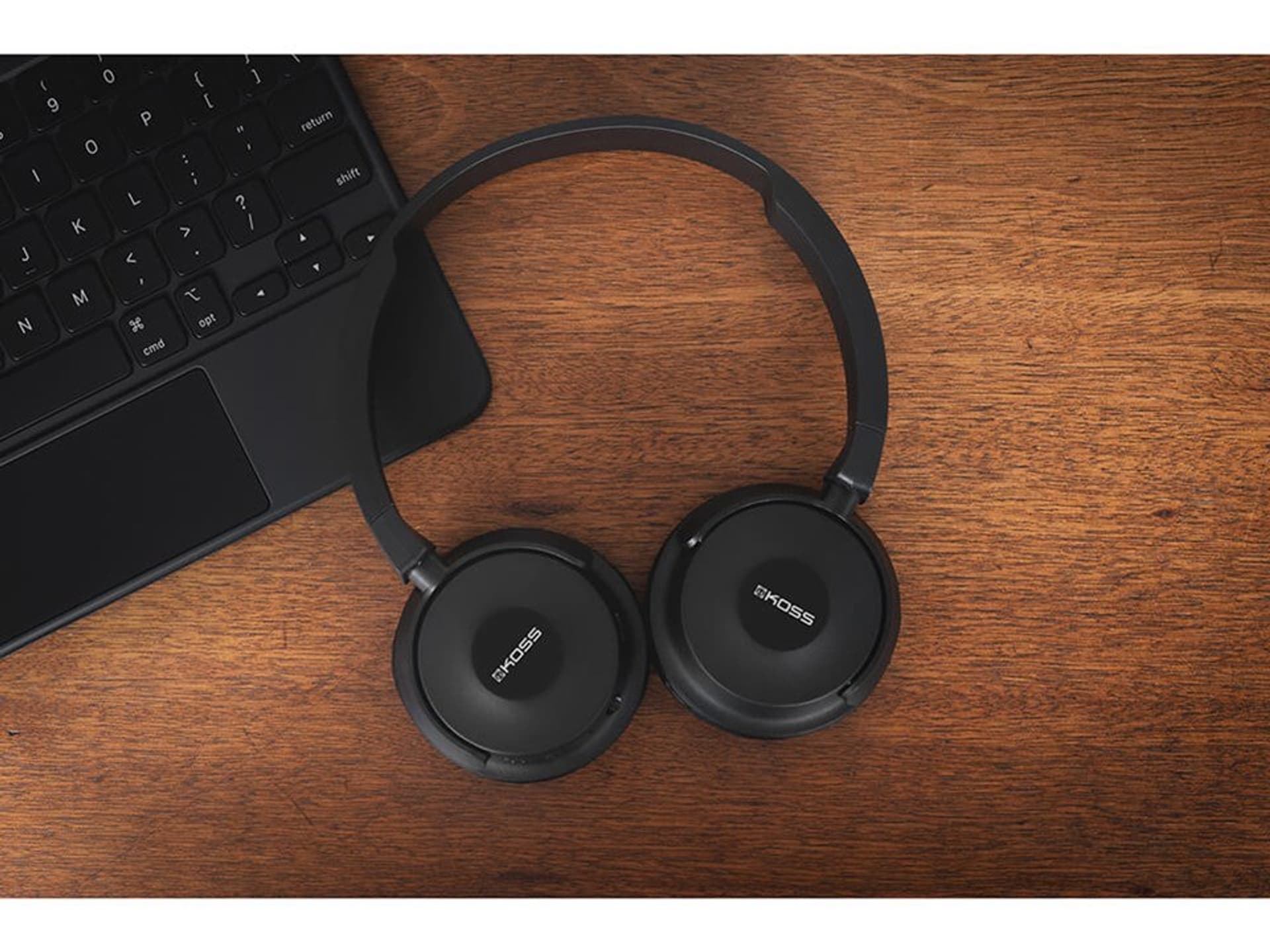 

Koss Wireless/Wired Headphones BT330i Wireless, Over-ear, Microphone, Black