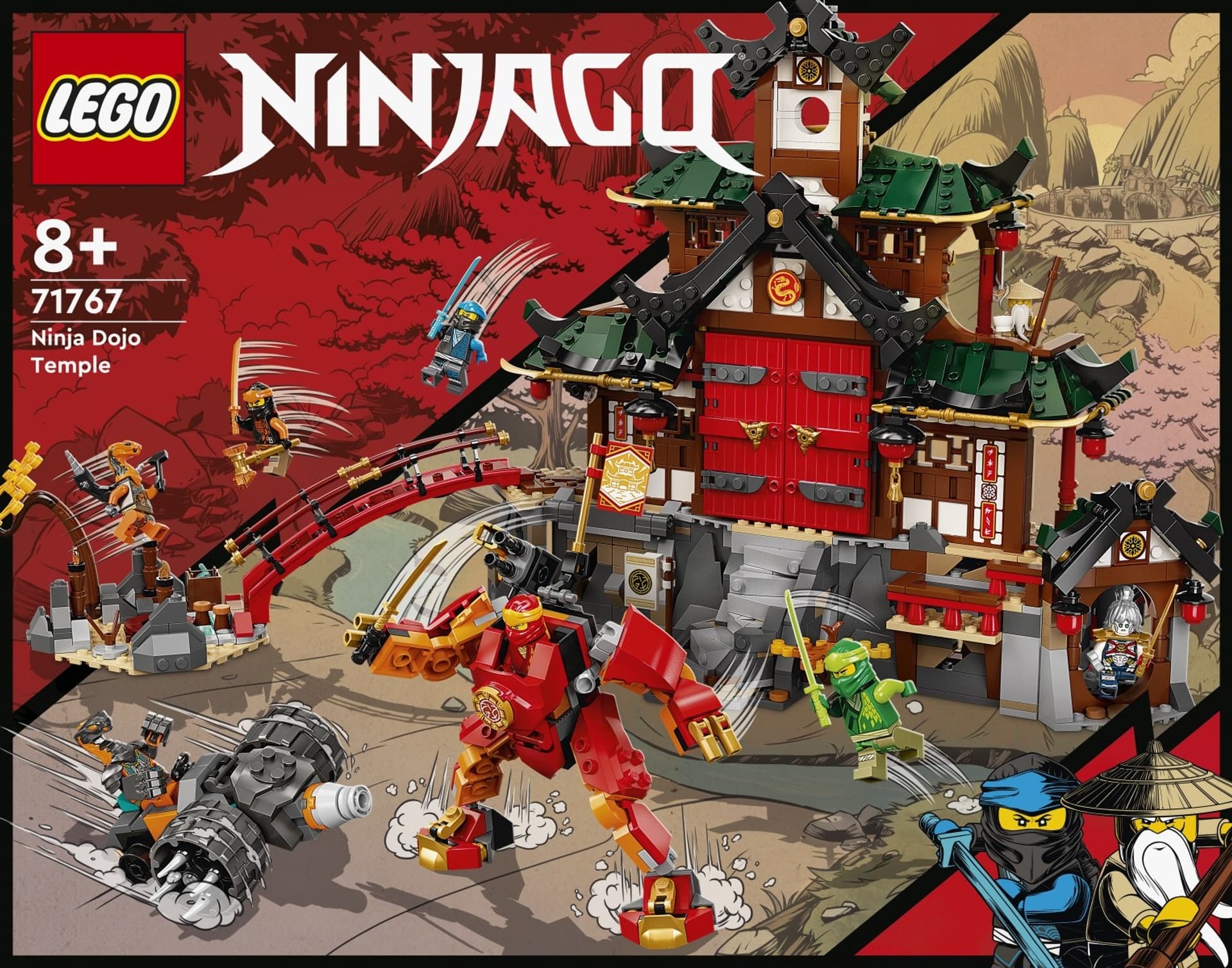 

Klocki Ninjago 71767 Dojo ninja w świątyni