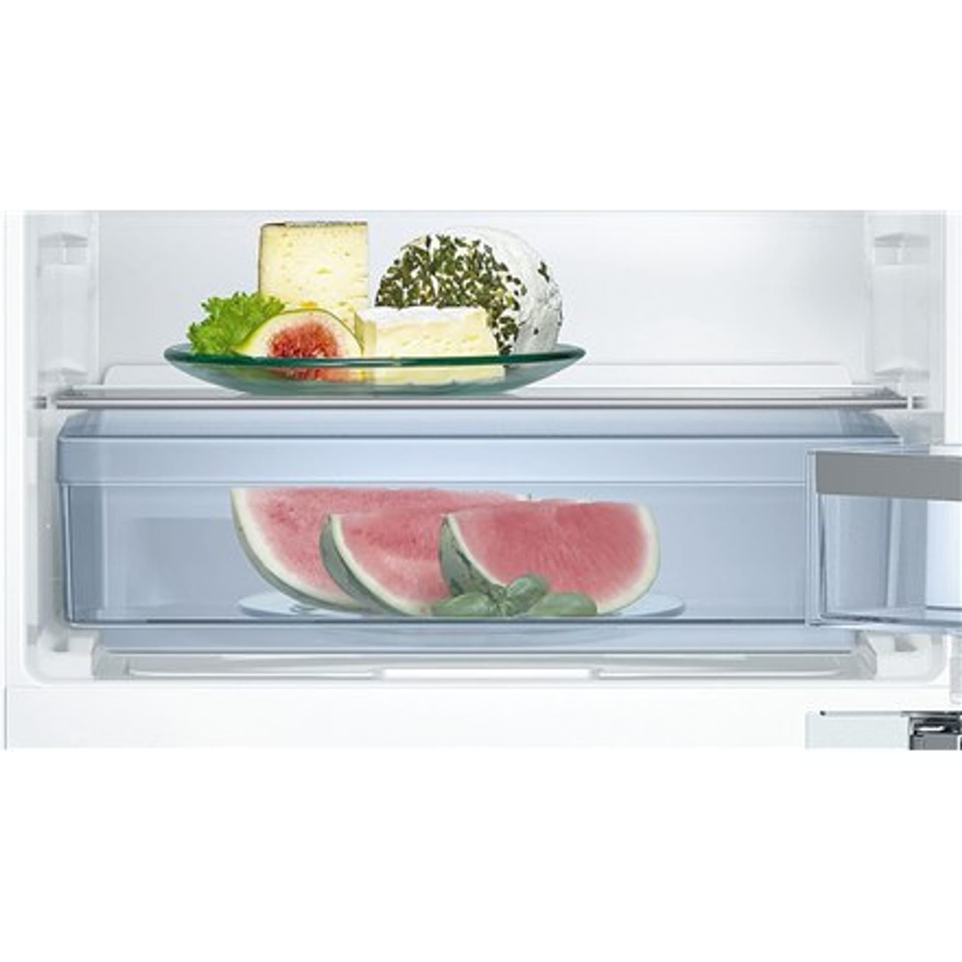 

Bosch Serie 6 Lodówka KUL15AFF0 Klasa efektywności energetycznej F, Do zabudowy, Spiżarnia, Wysokość 82 cm, Pojemność użytkowa c