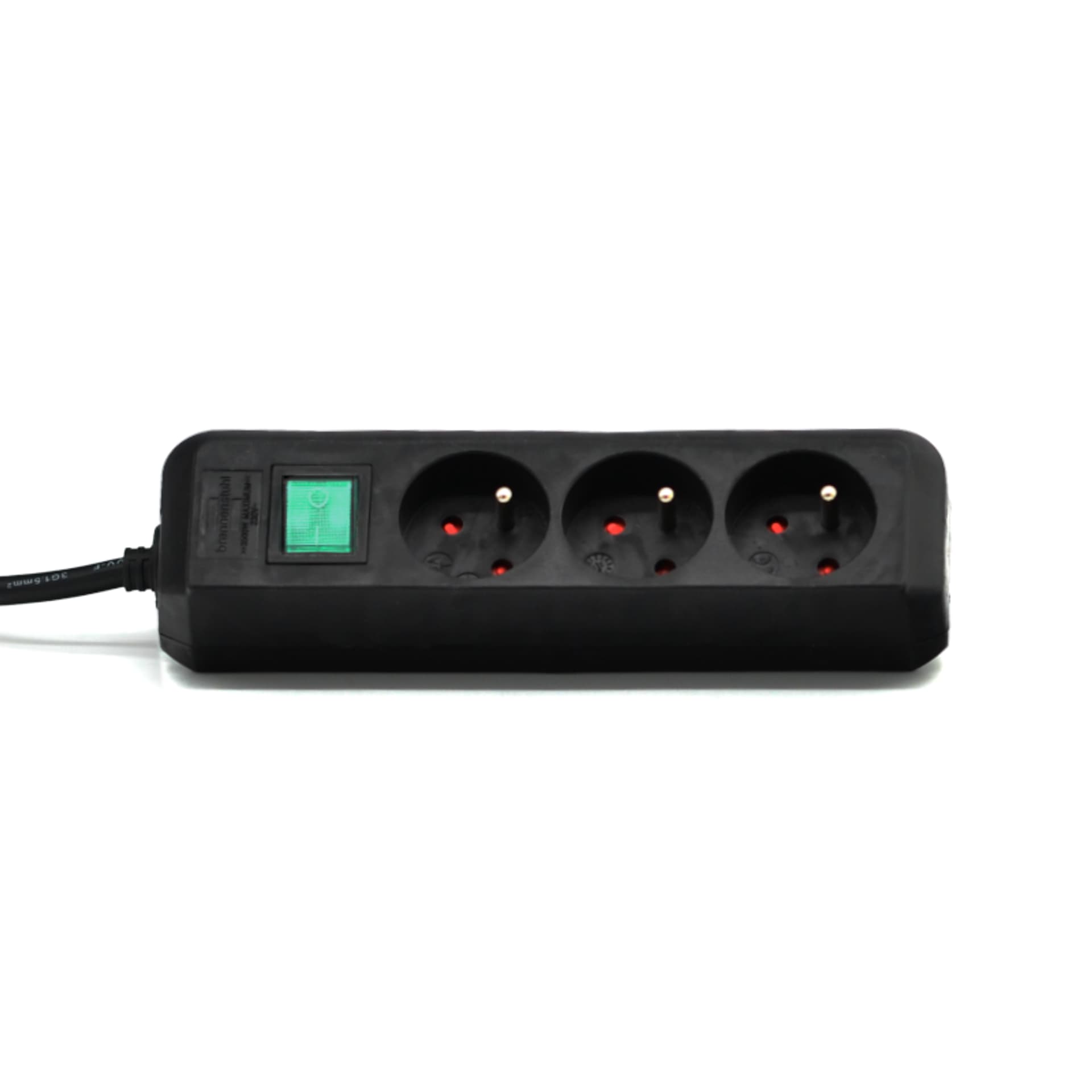 

Listwa zasilajaca Eco-Line 3m /z wyłącznikiem/ 3x230V czarna H05VV-F 3G1,5 1152304130