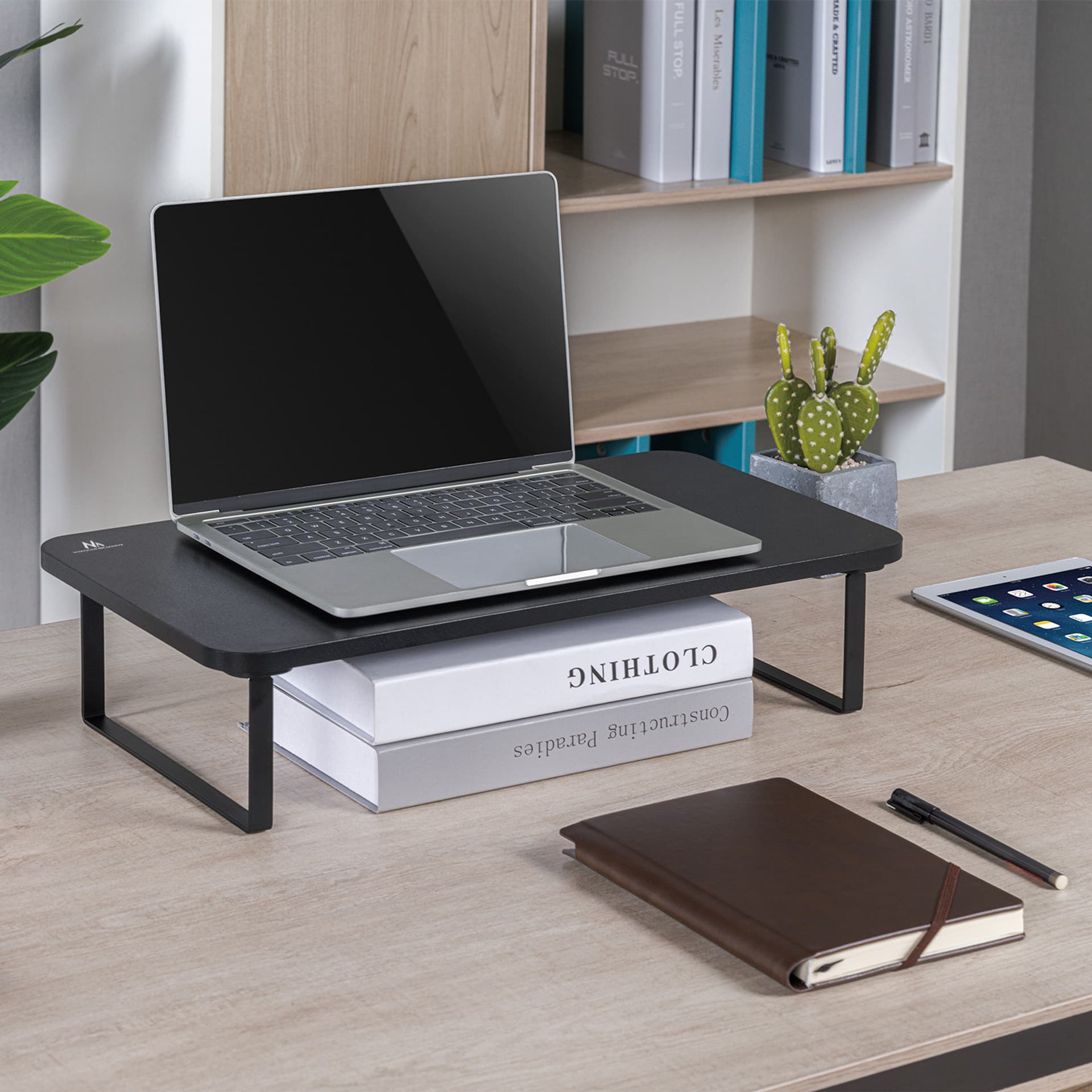 

Podstawka pod monitor / laptop Maclean, max. 20kg, (500x260x122mm), MC-933, 500x260x122mm)/mc-93
