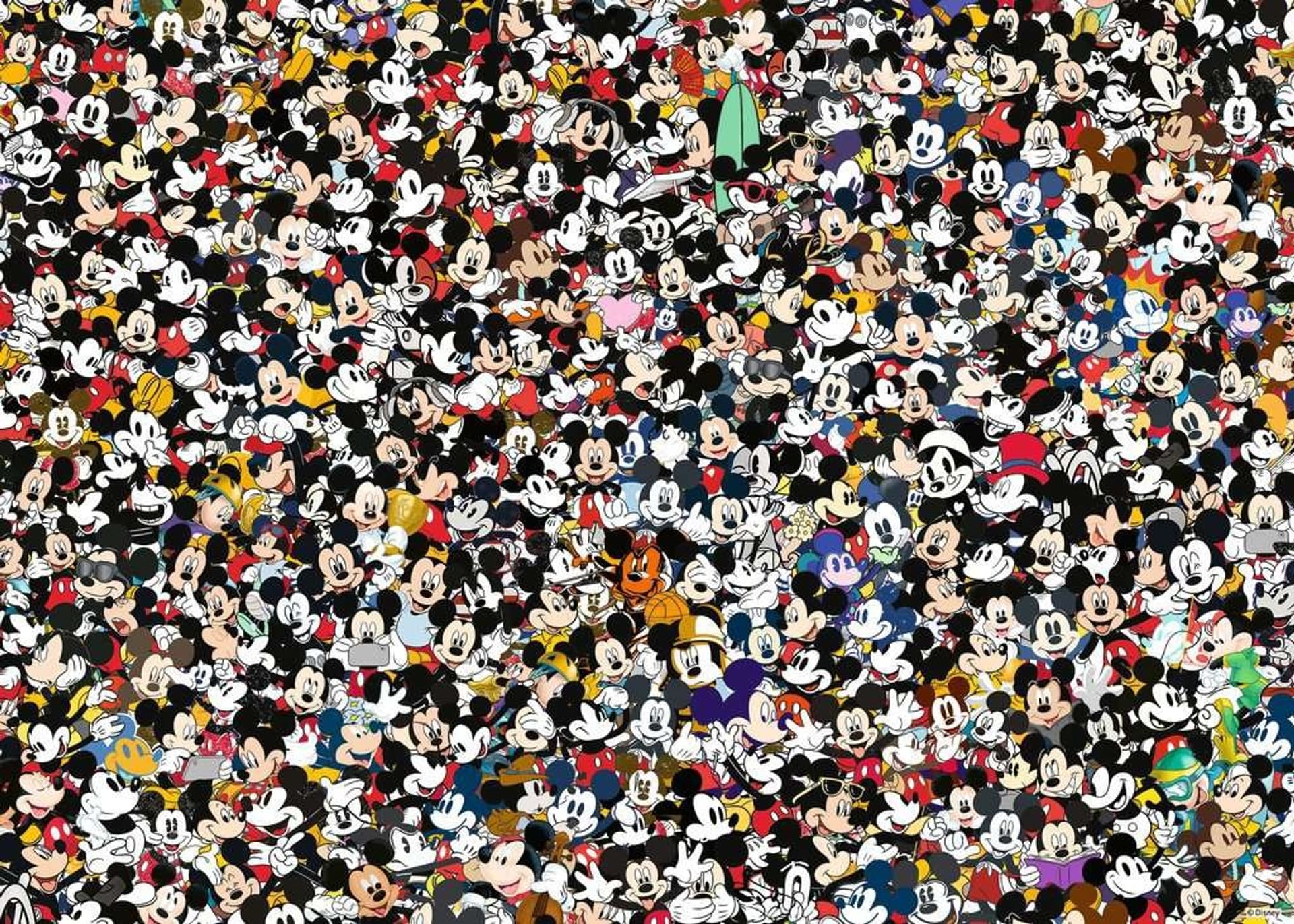 

Puzzle 1000 elementów Challange Myszka Miki