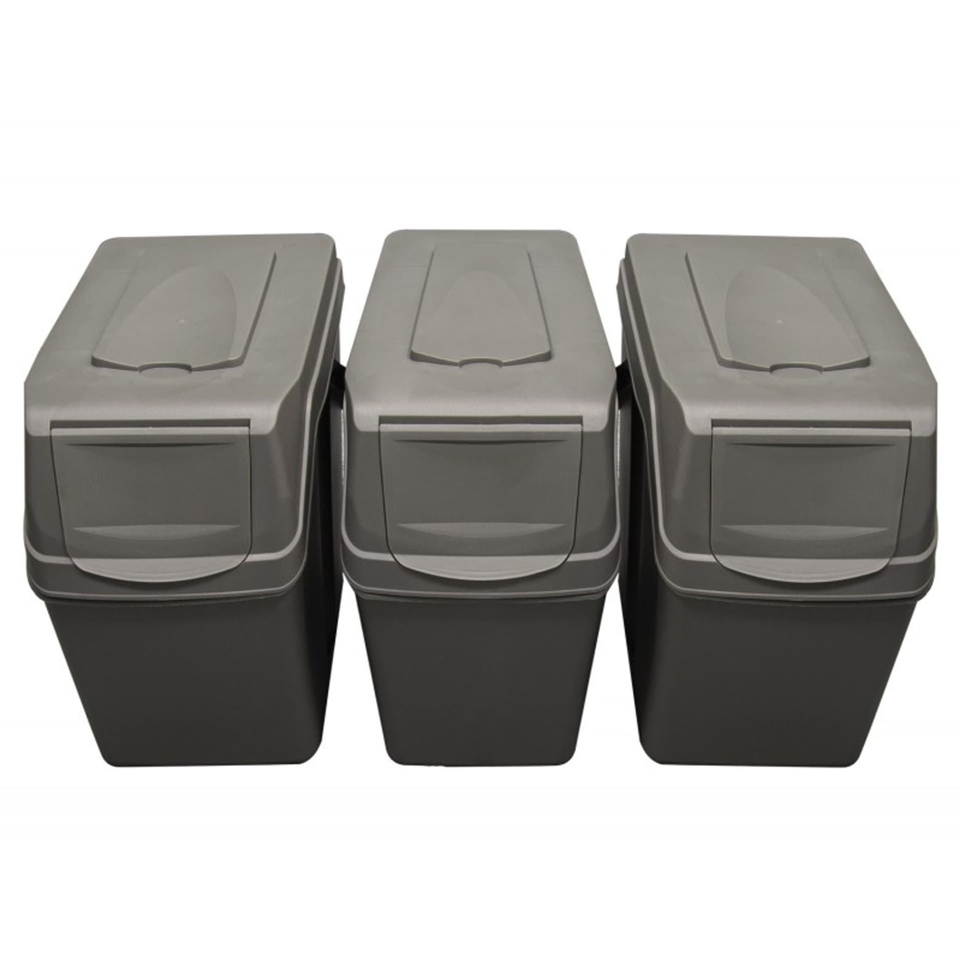 

Zestaw koszy do segregacji Sortibox 3x25L szare ISWB25S3