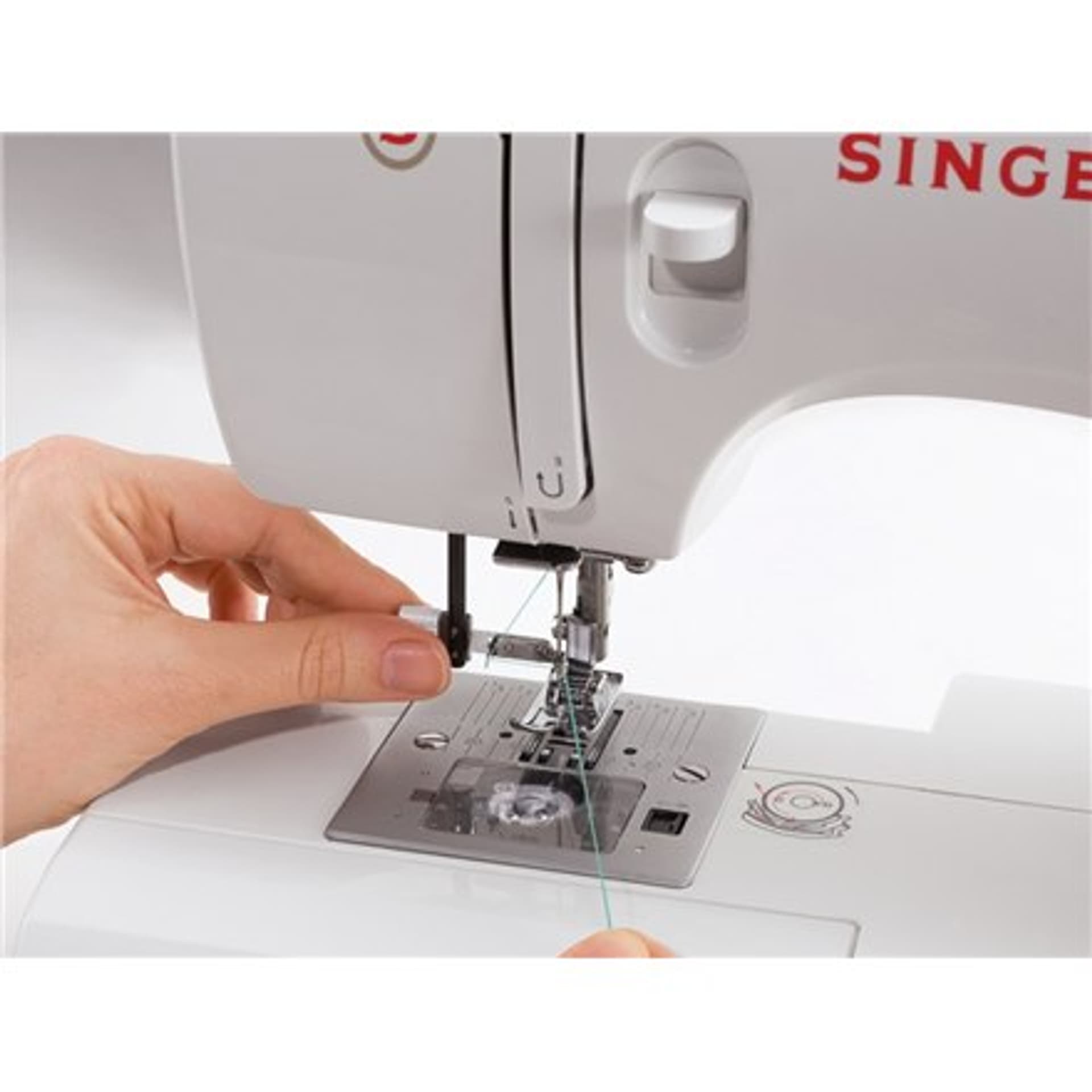 

Sewing machine Singer Talent SMC 3321 White, Number of stitches 21, Number of buttonholes 1, Automatic threading