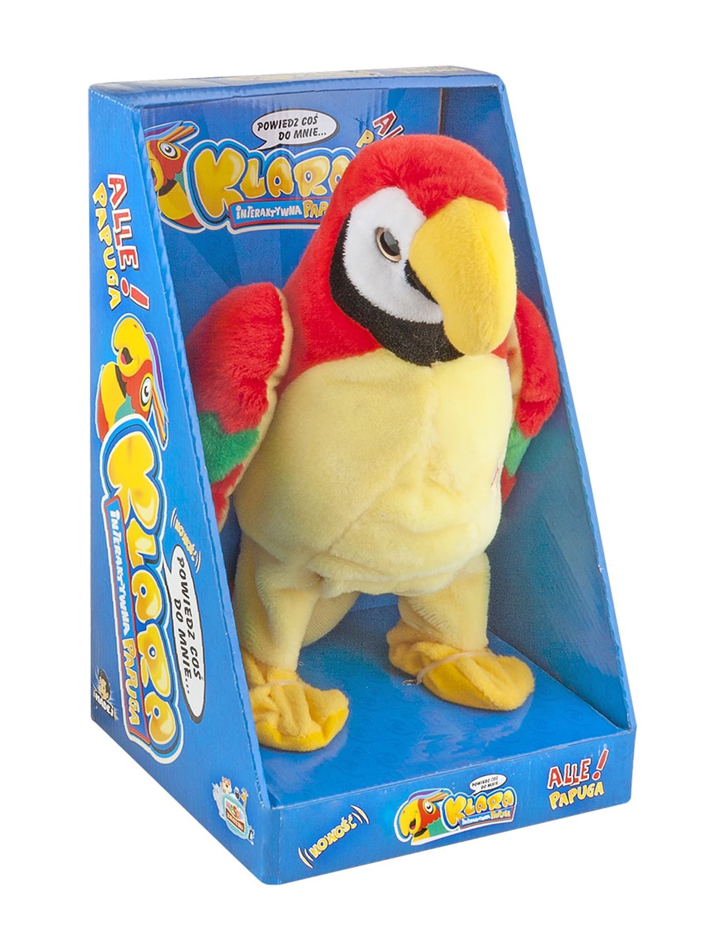 

Papuga powtarzająca zdania