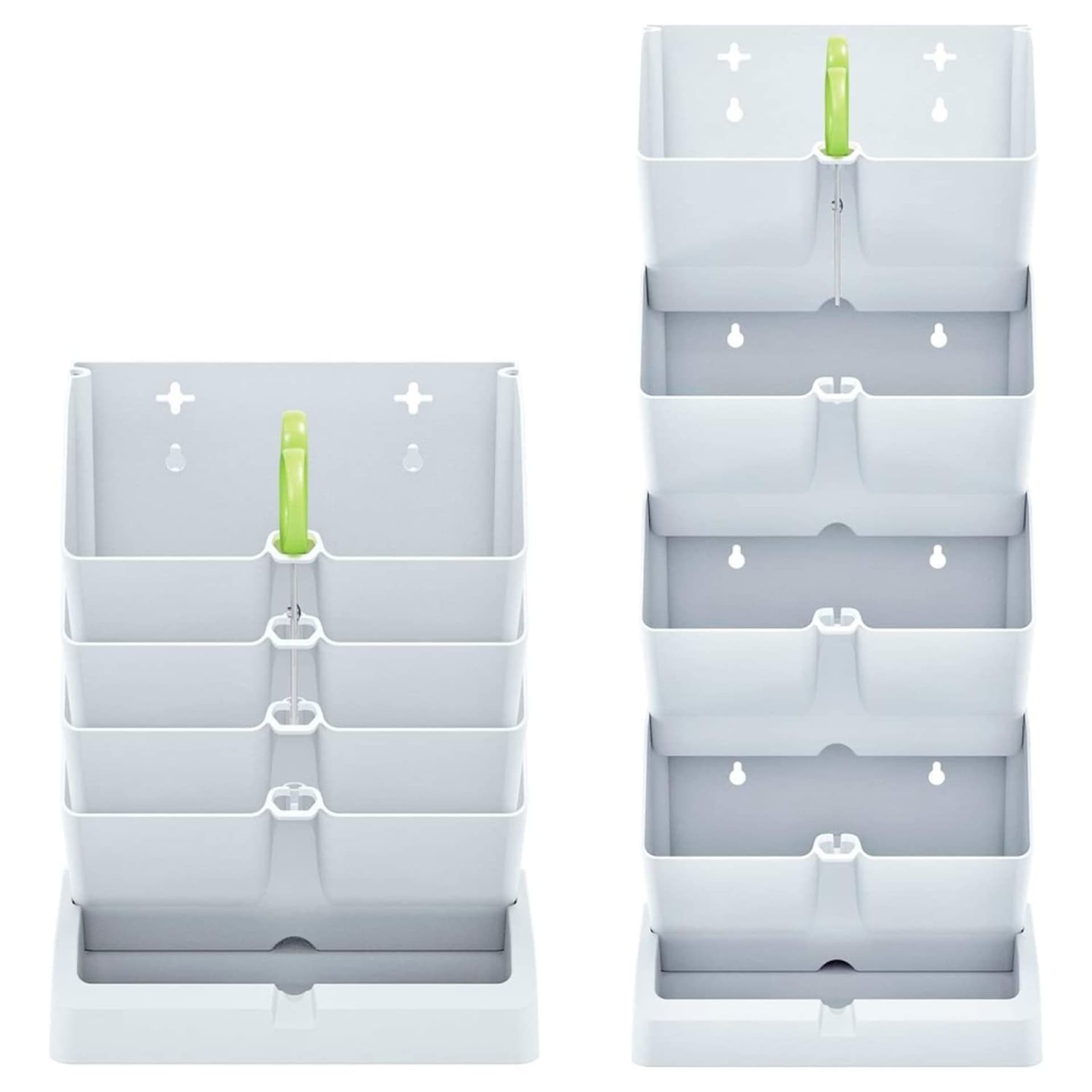 

Ogród wertykalny stojący Mini Cascade biały