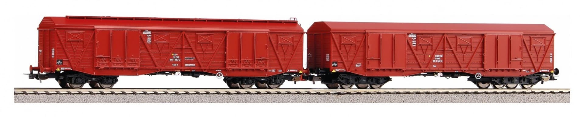 

Zestaw 2 wagonów krytych 401Ka Gags-t+401