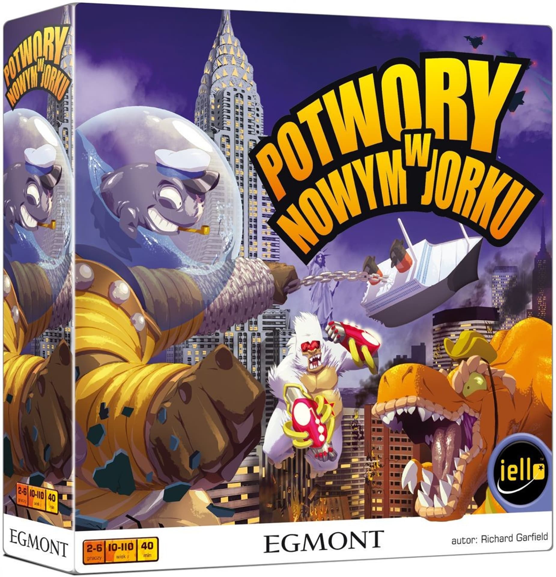 

GRA POTWORY W NOWYM JORKU - podstawa - EGMONT