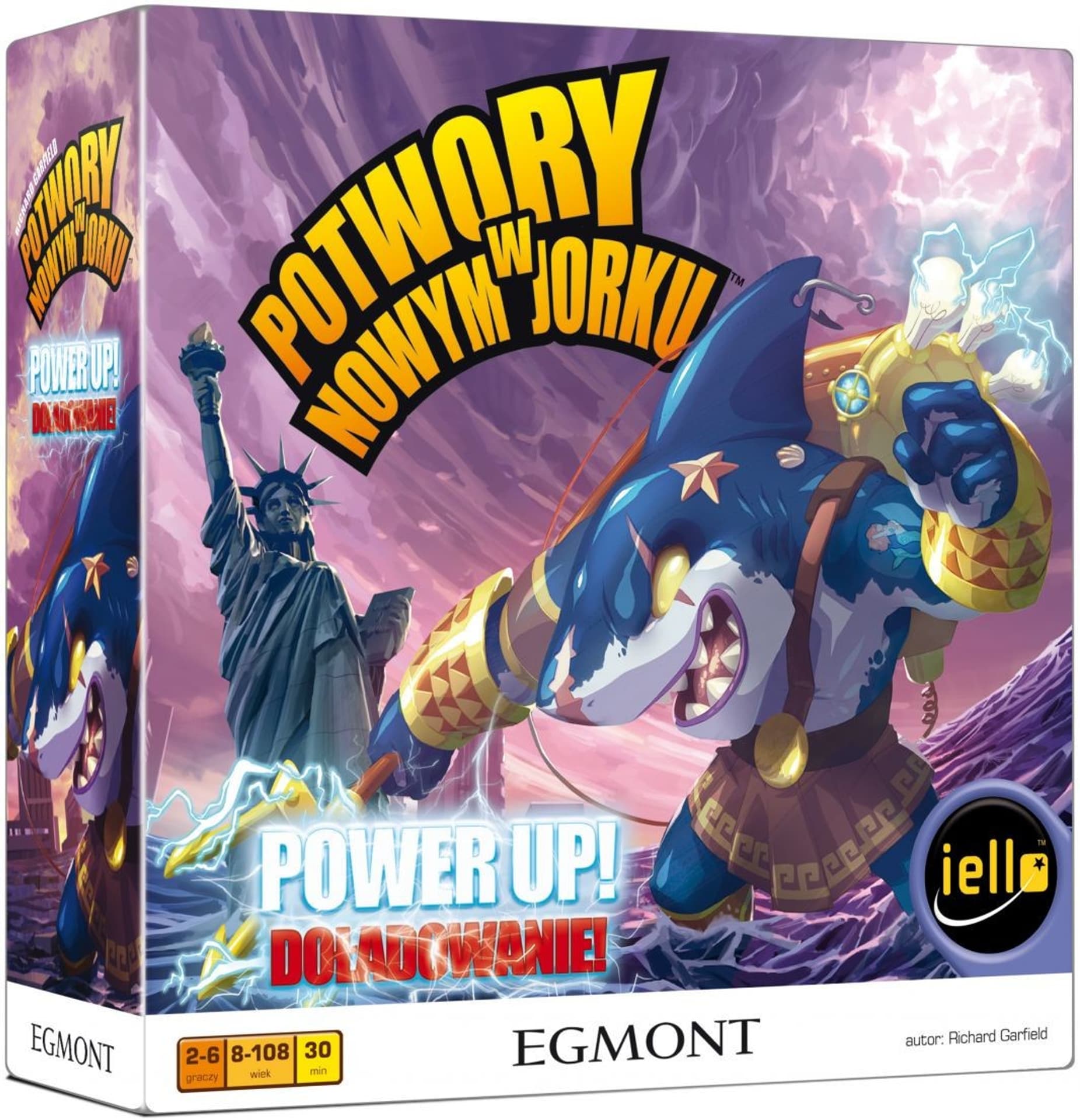 

GRA POTWORY W NOWYM JORKU: POWER UP DOŁADOWANIE - dodatek - EGMONT