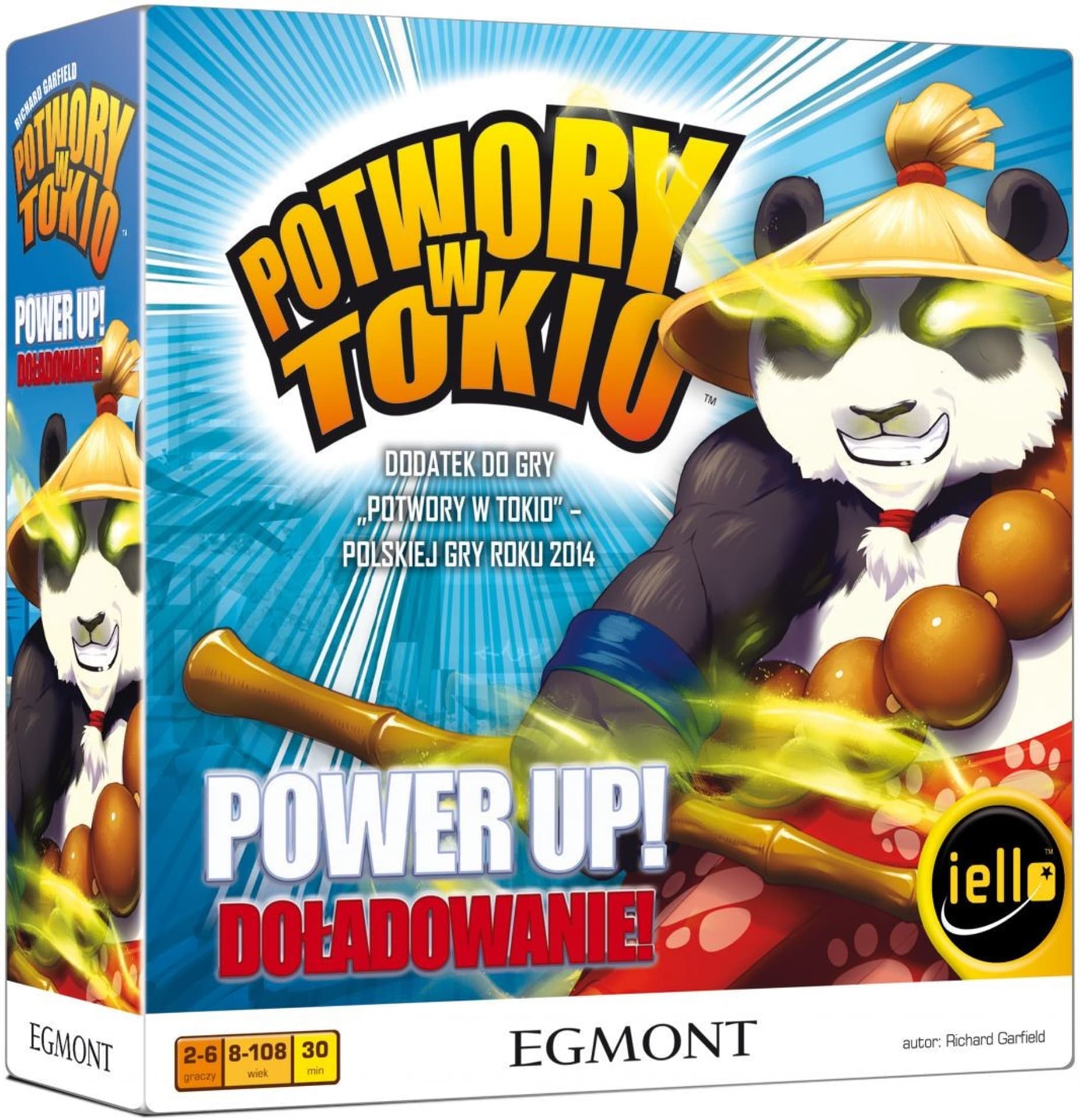 

GRA POTWORY W TOKYO: POWER UP DOŁADOWANIE - dodatek - EGMONT