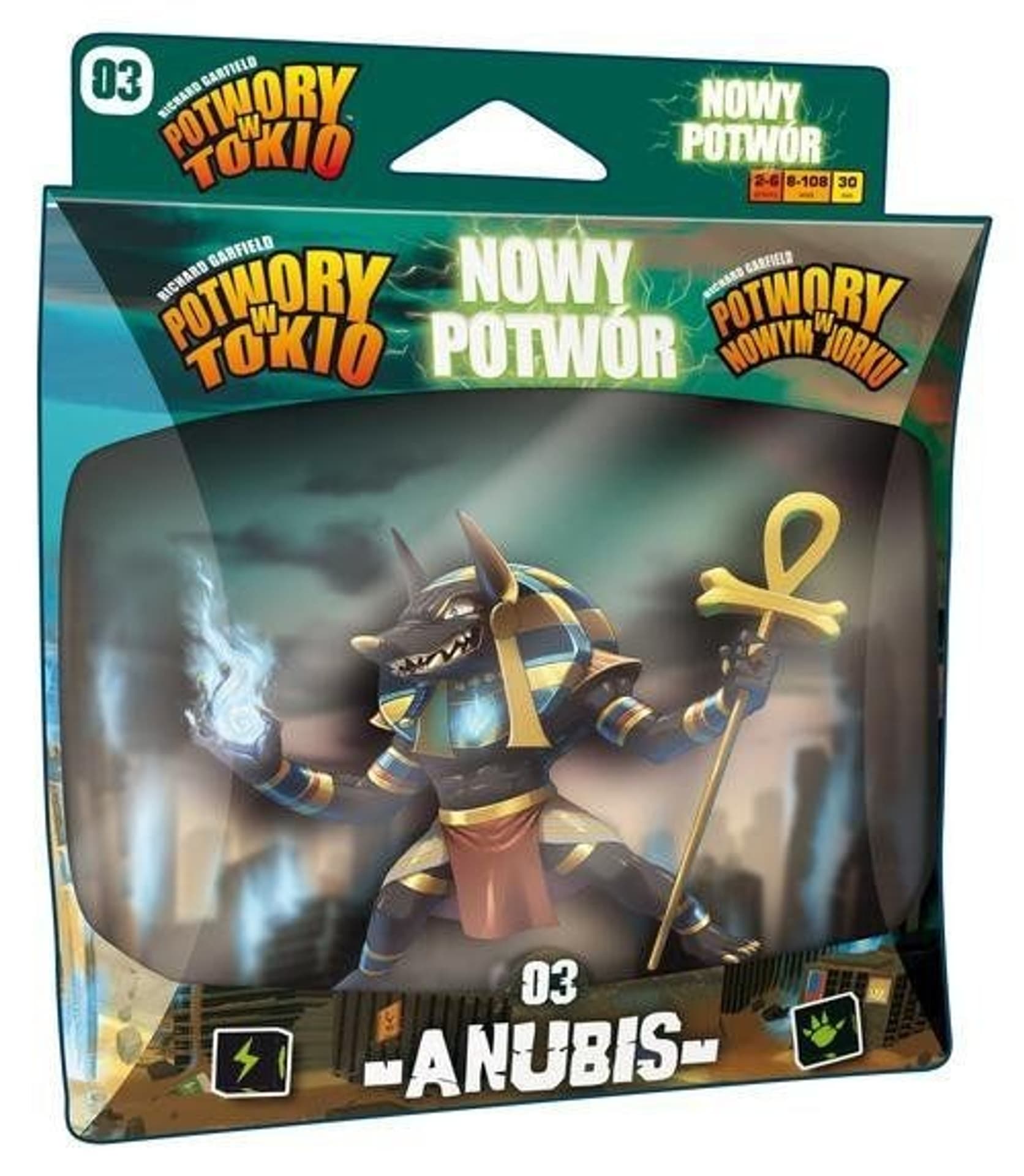 

GRA POTWORY W TOKYO: ANUBIS - dodatek - EGMONT