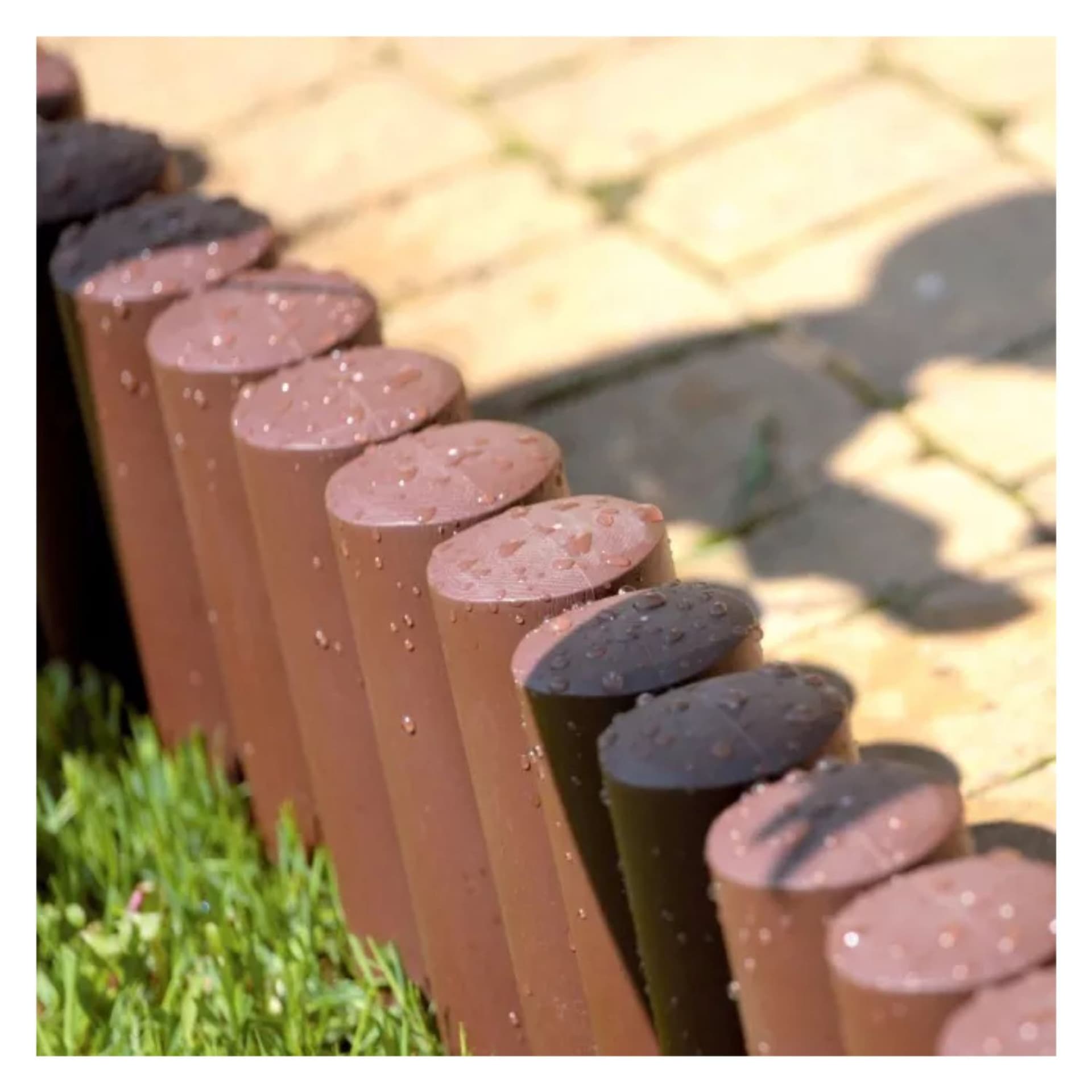 

Palisada ogrodowa IPAL Plus 2,4m brązowa