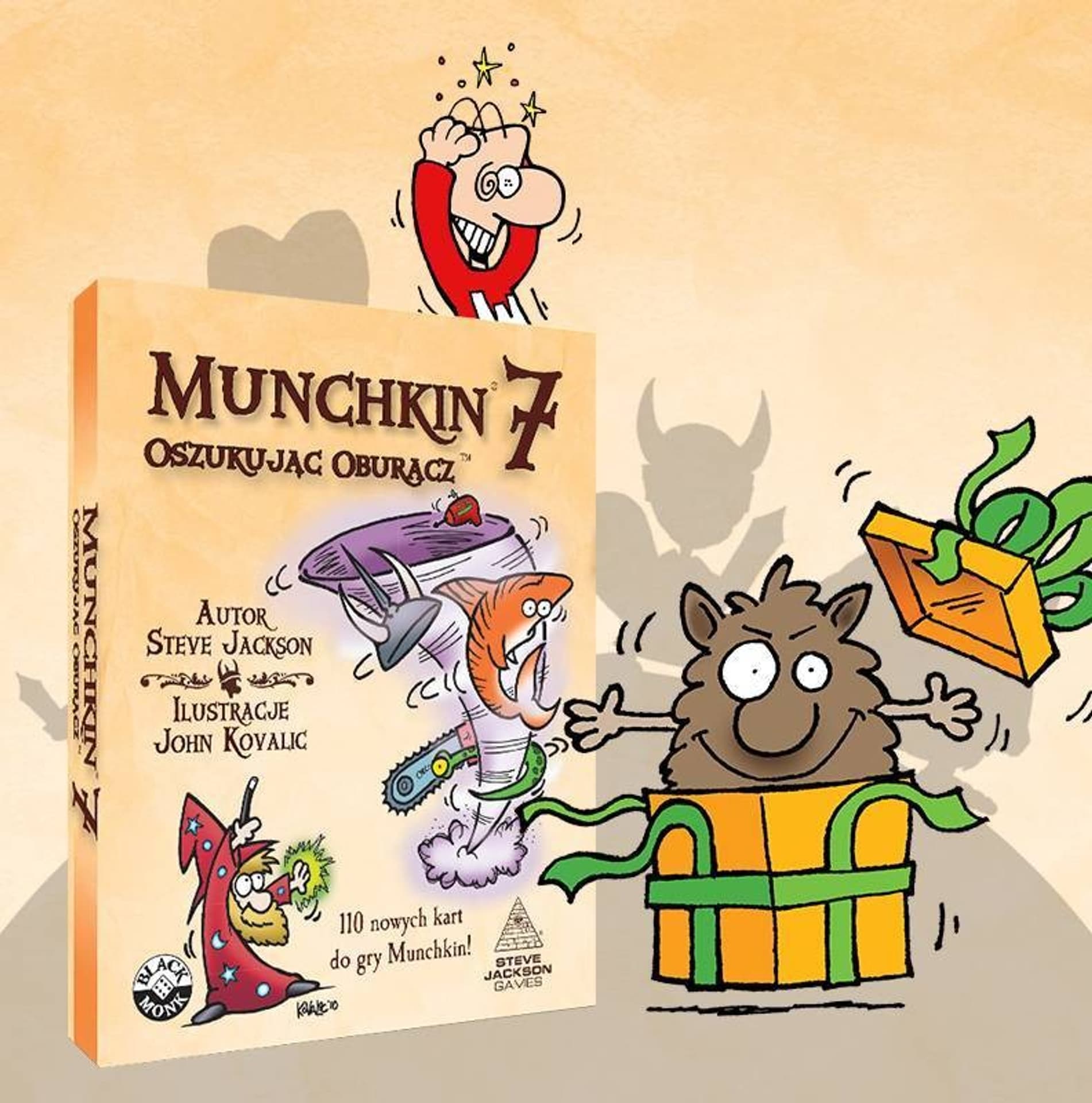 

Gra Munchkin 7 Oszukując oburącz Dodatek