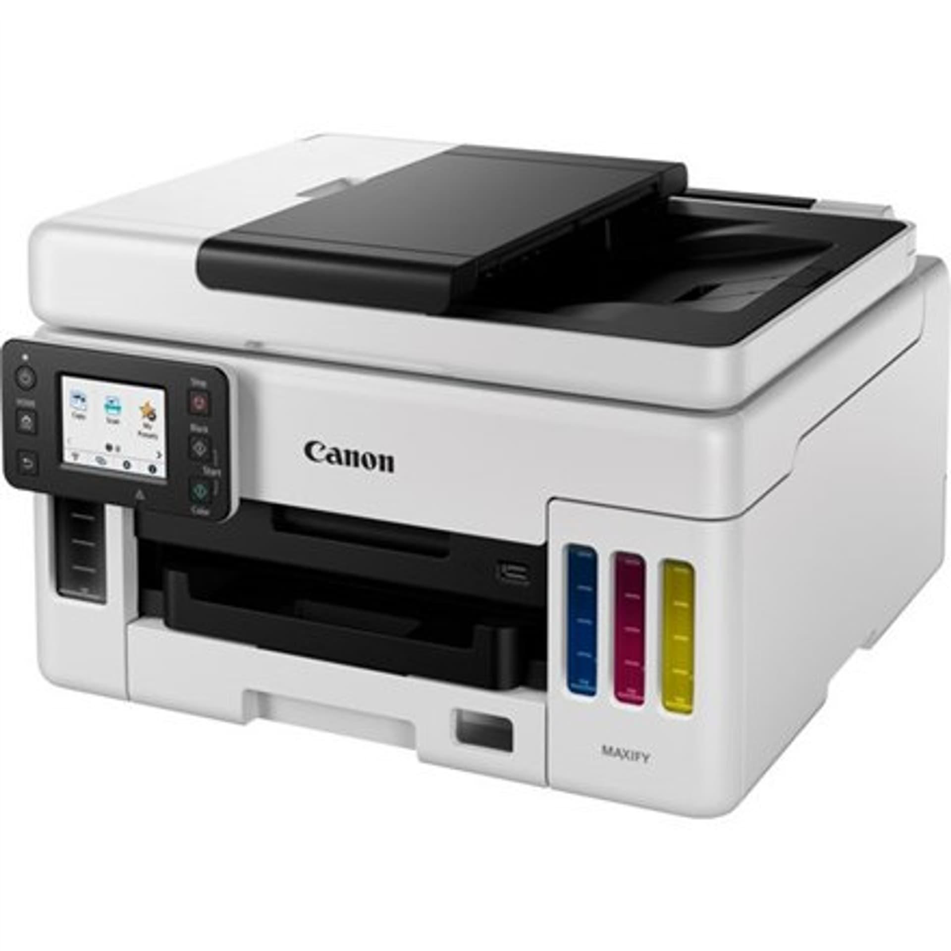 

Canon MAXIFY GX6050 Colour, Inkjet, Colour Inkjet Multifunction Printer, A4, Wi-Fi, Grey/Black
