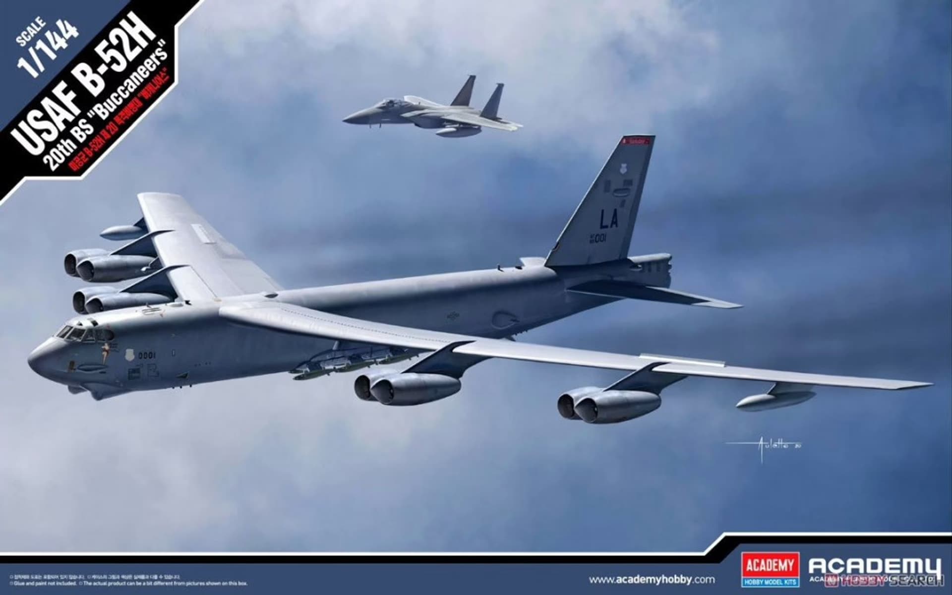 

Model plastikowy USAF B-52H 20th BS Buccaneers 1/144