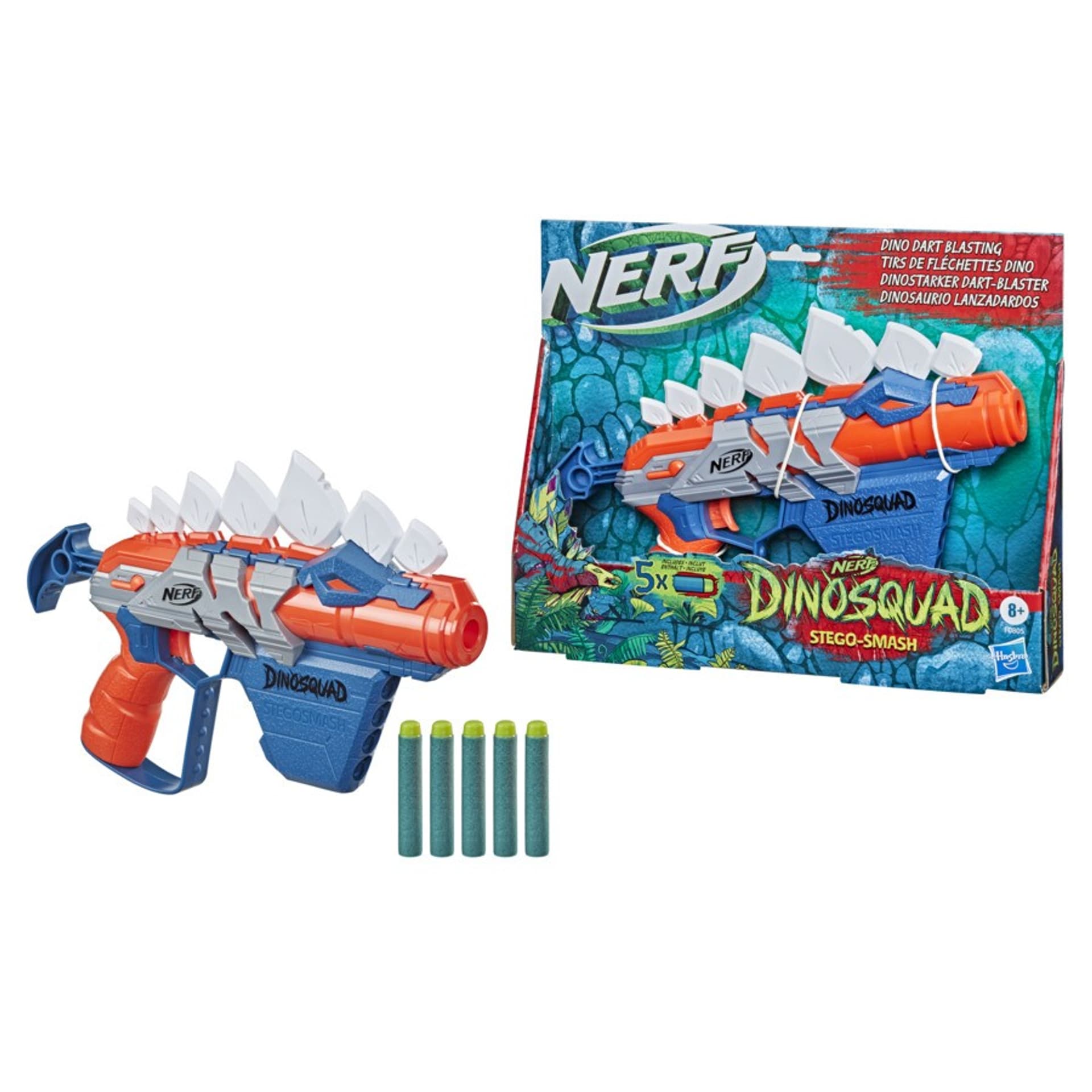 

Wyrzutnia Nerf DinoSquad Stego-Smash