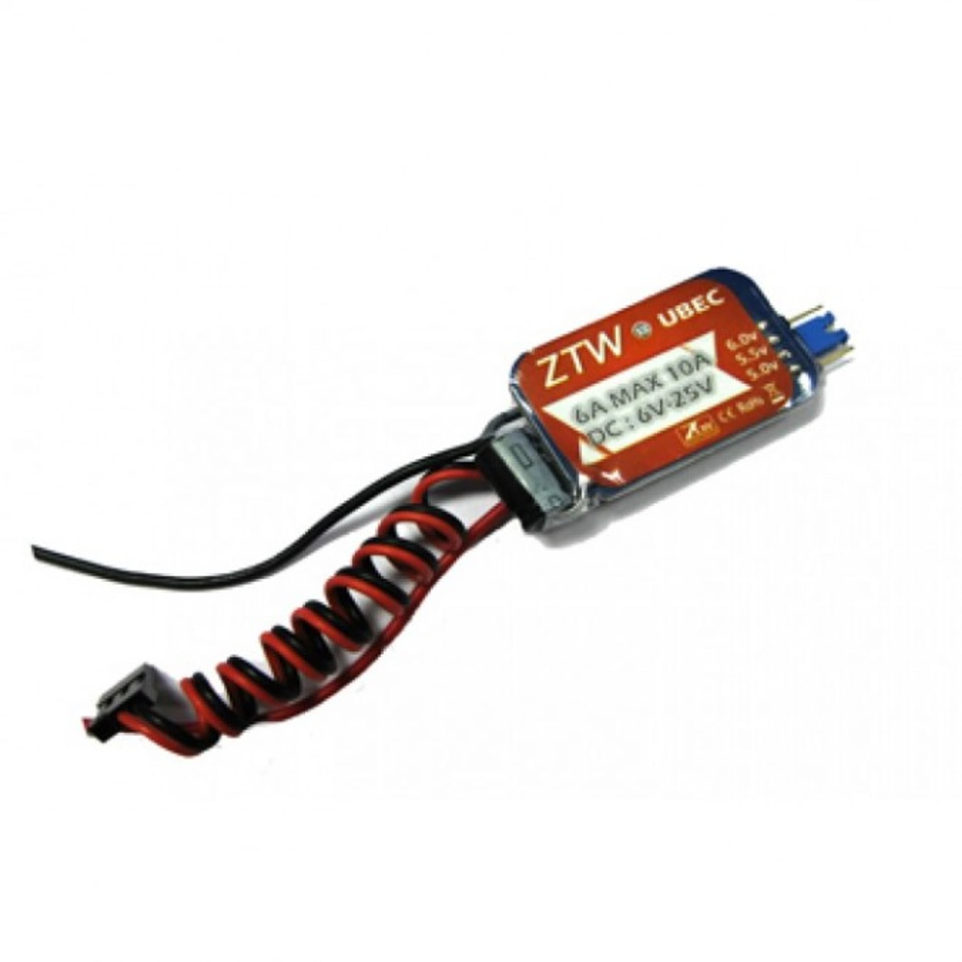 

Regulator napięcia odbiornika ZTW 2-6S UBEC 6A 5/6V
