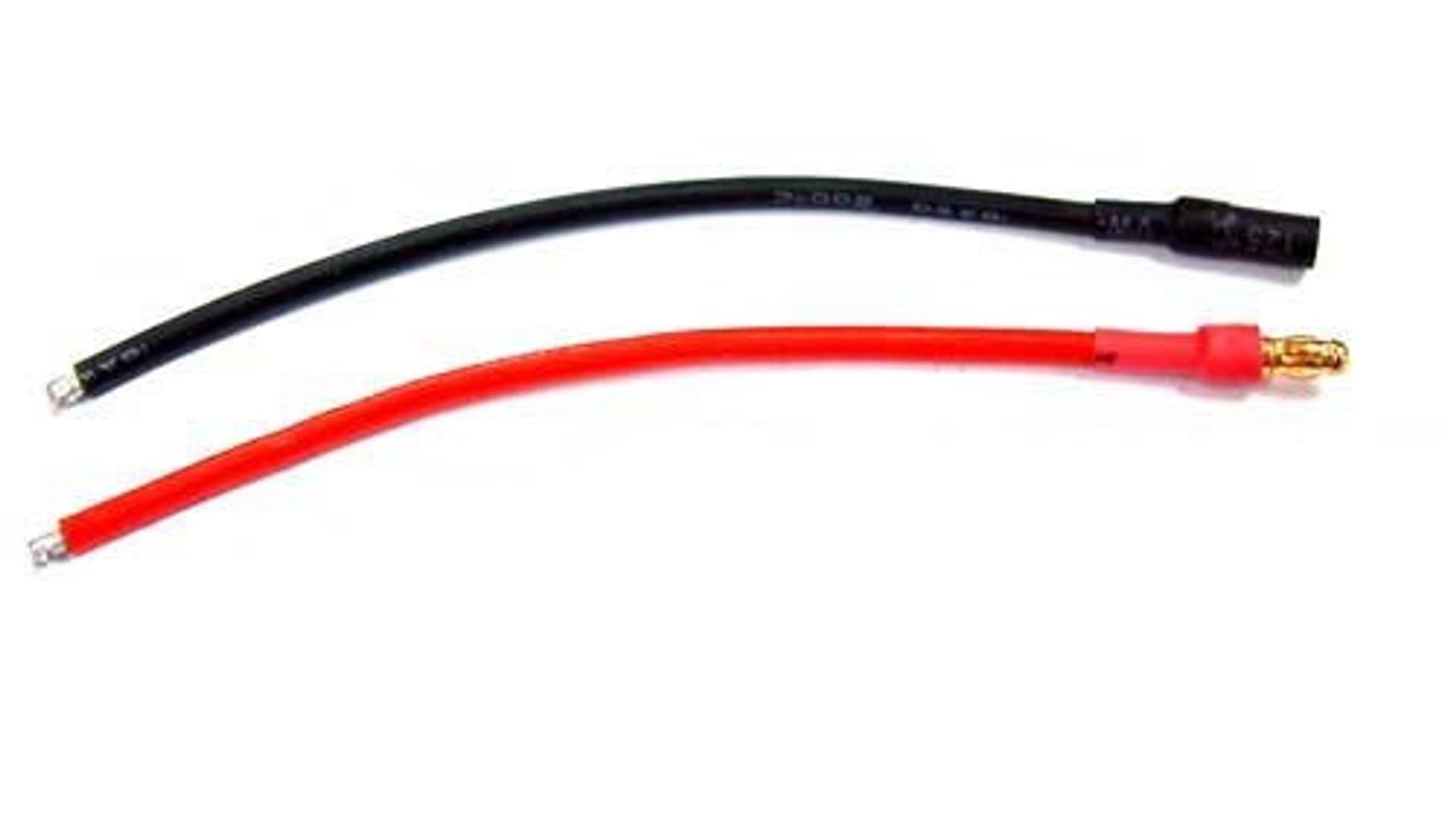 

Zarobione konektory BANAN 2mm z kablem - PARA