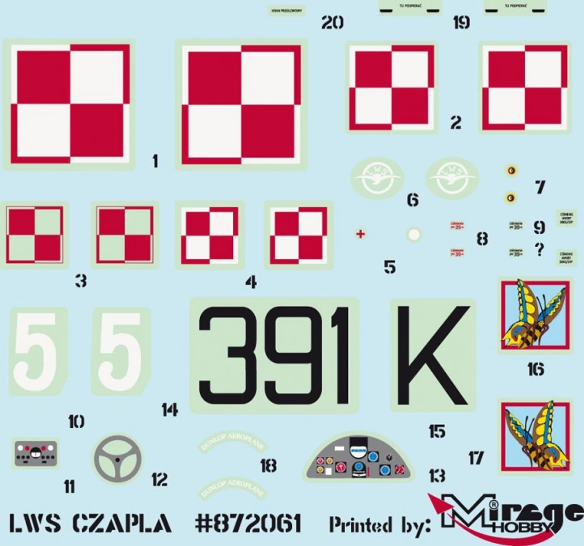 

RWD LWS 14b "CZAPLA" Polski Samolot Towarzyszący
