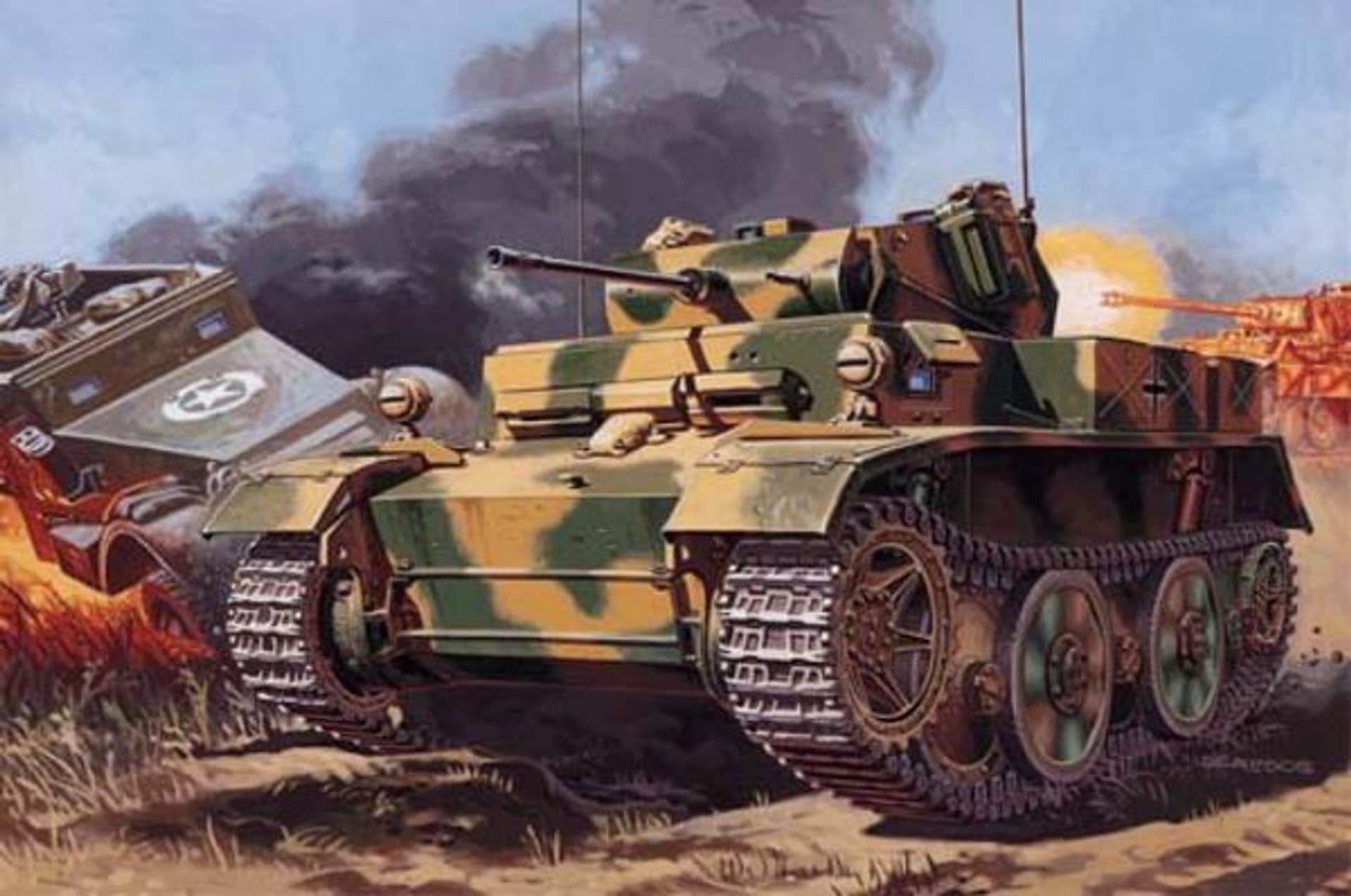 

PzKpfw. II Ausf L "LUCHS" Czołg Lekki