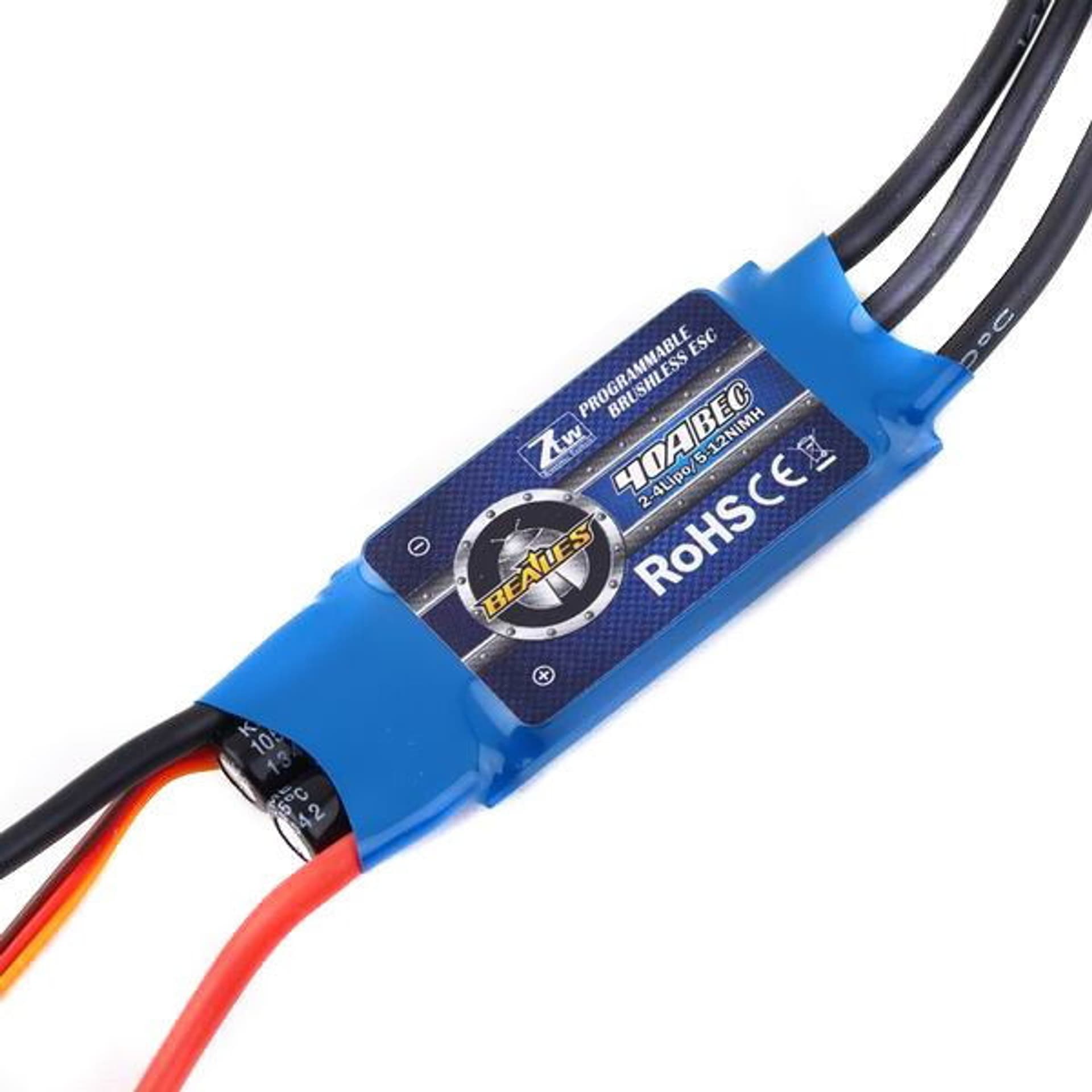 

Regulator obrotów ZTW Beatles 40A - BEC 5V 3A