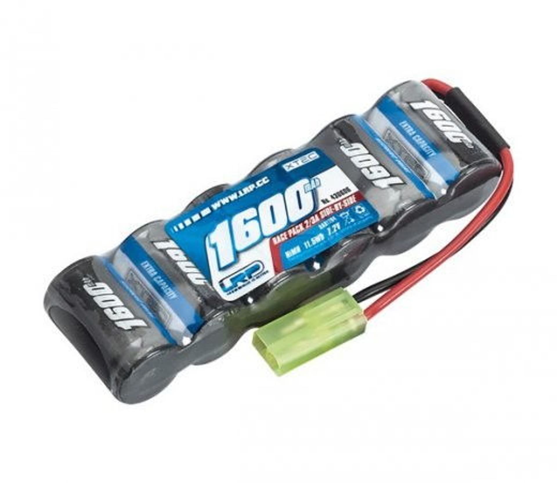 

LRP 1600mAh 7.2V NiMH Mini Tamiya 2/3A XTEC Race pack