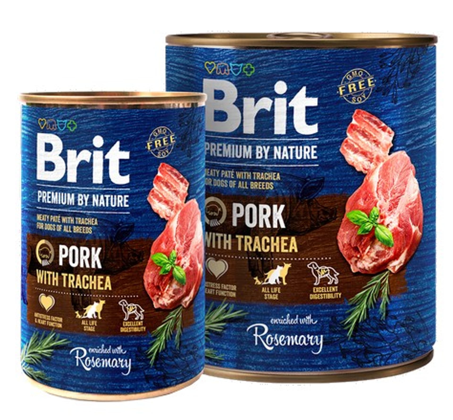 

BRIT Premium By Nature Puszka Wieprzowina z Tchawicą 400g