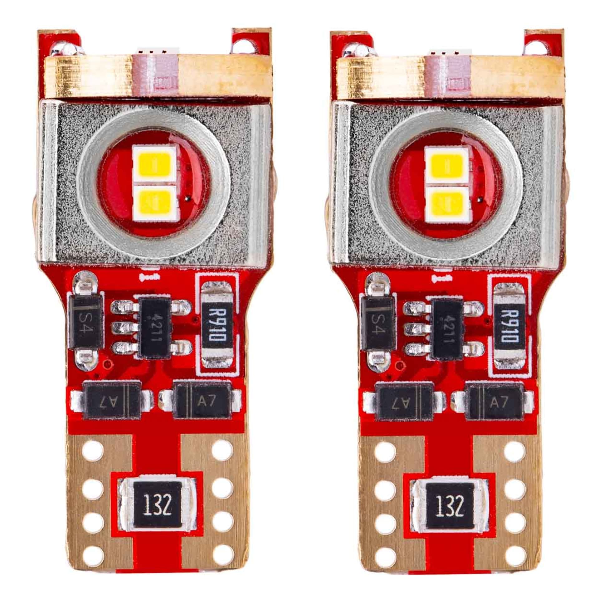 

Żarówki led canbus 2016 6smd t10 w5w w10w amio-02802