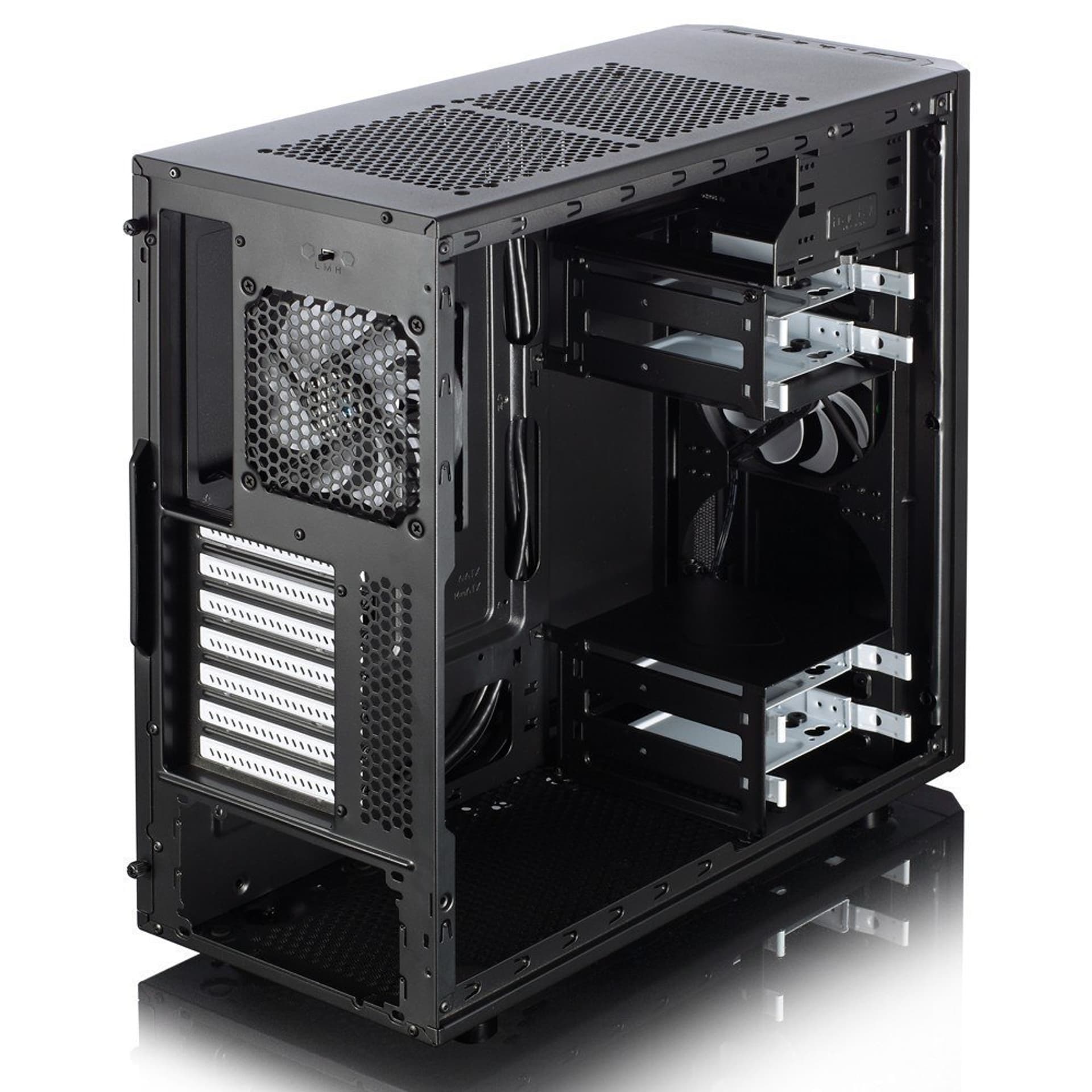 

Fractal Design CORE 2500 Black, ATX, zasilacz w zestawie Nie