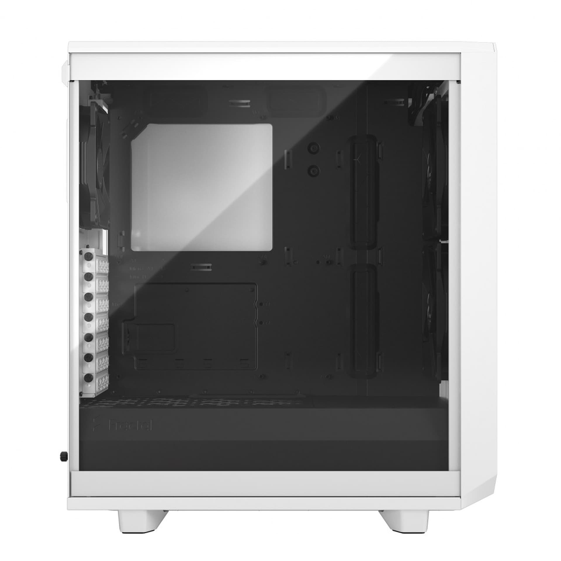 

Fractal Design Meshify 2 Compact Clear Tempered Glass White