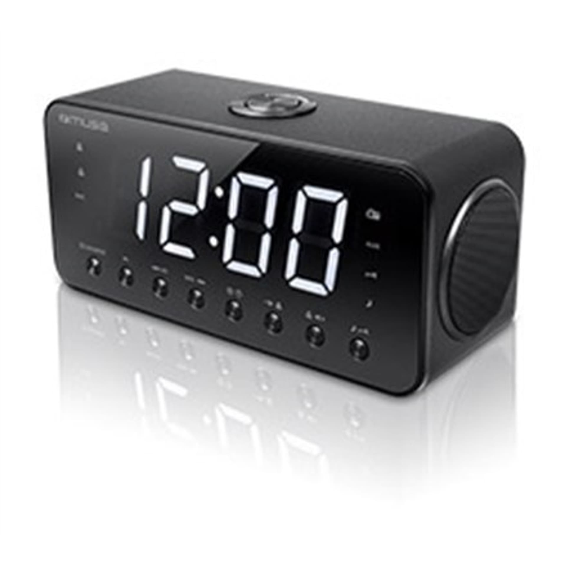 

Muse Clock radio M-192CR Black, Display : 1.8 inch white LED with dimmer