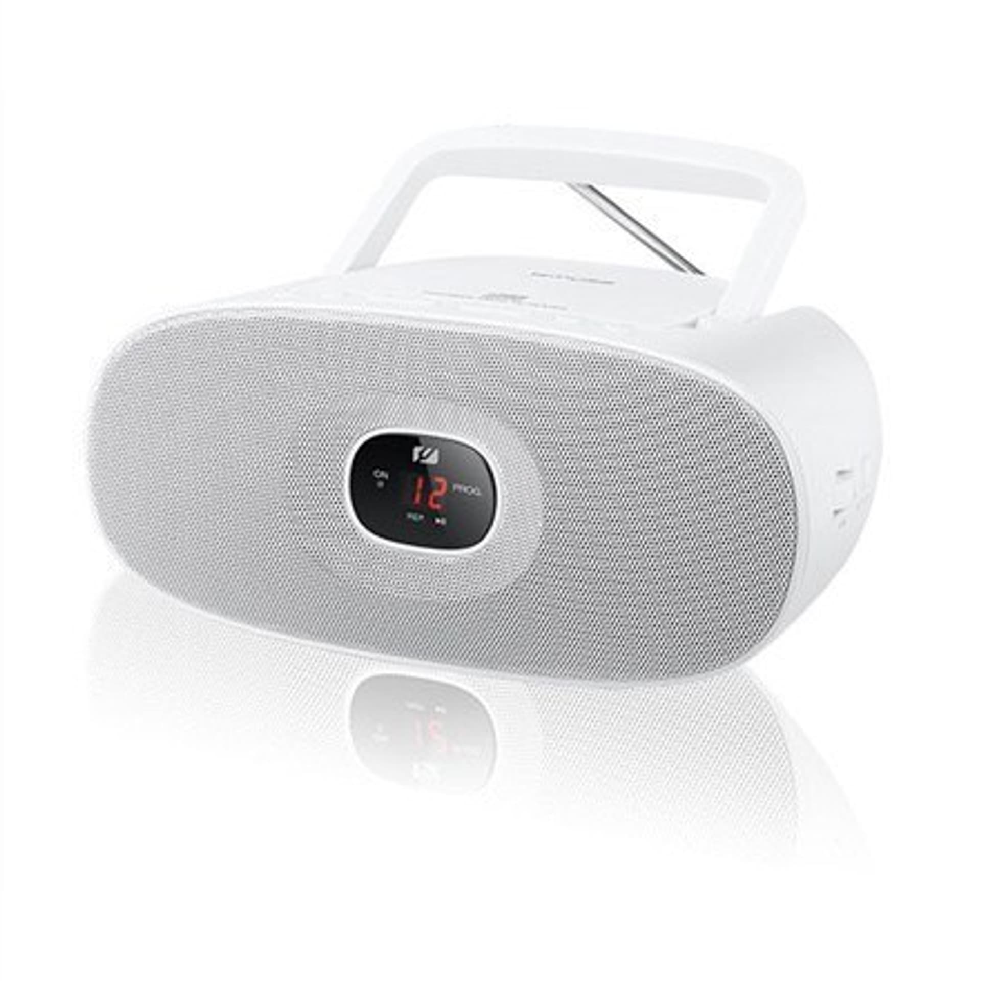 

Muse MD-202RDW White, Portable radio CD player,