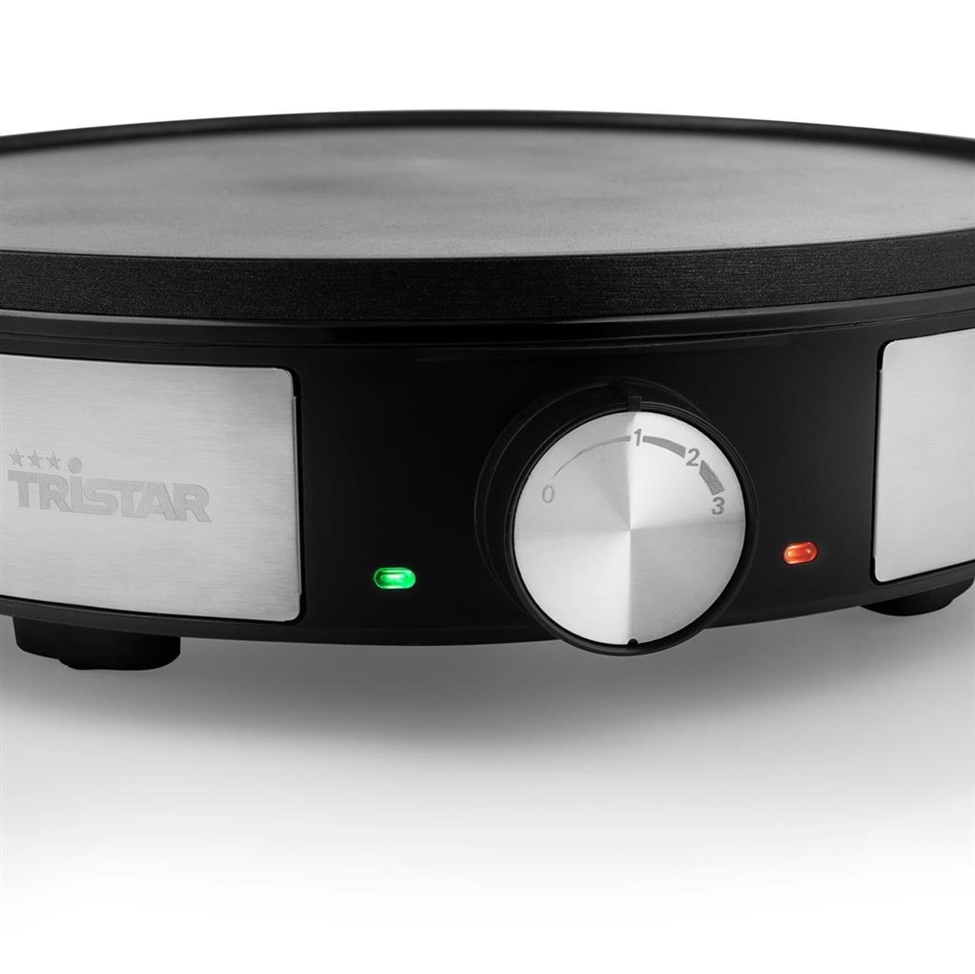 

Tristar Crepe maker BP-2638 1200 W, ilość ciasta 1, Crepe, srebrny