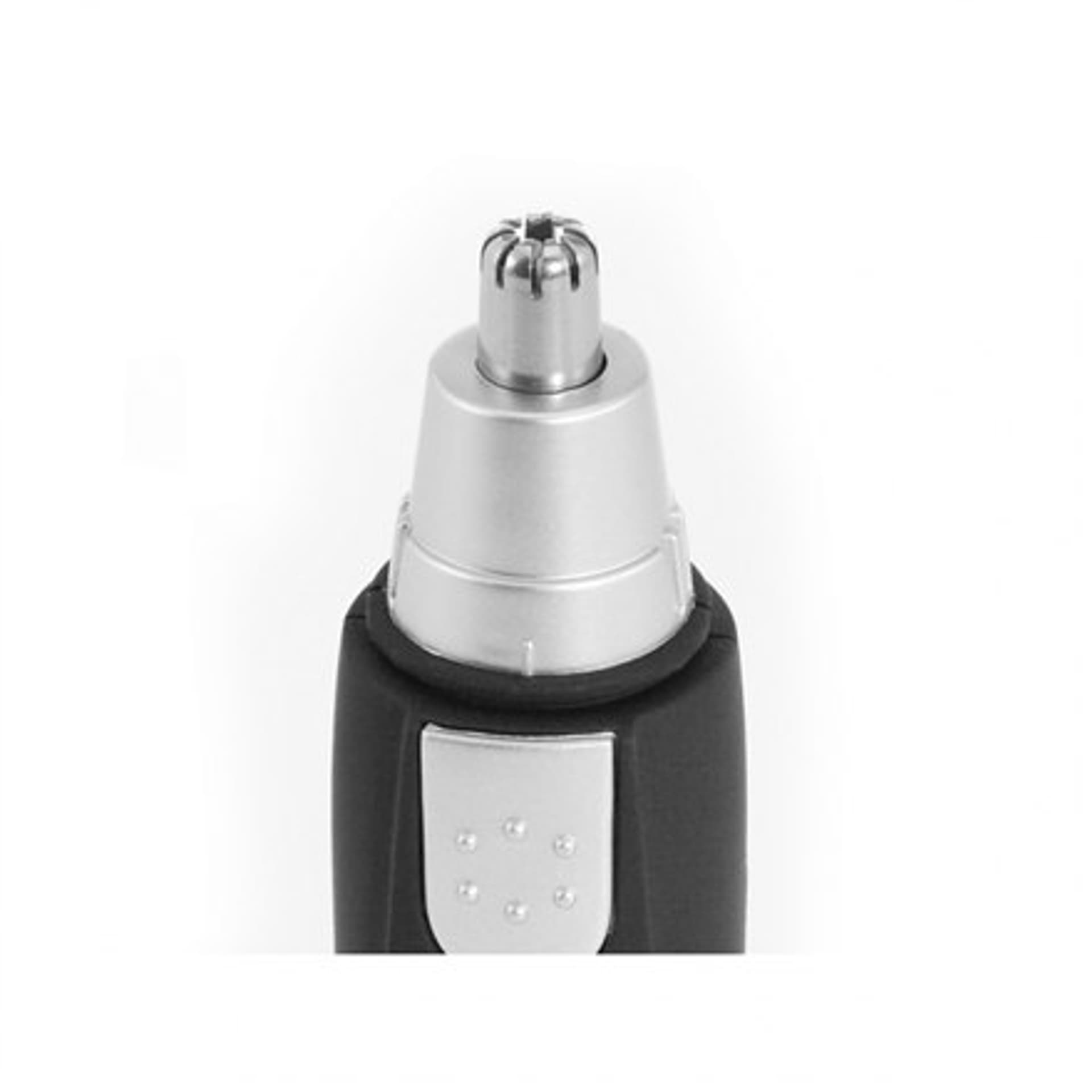 

Tristar Nose and ear trimmer Warranty 24 month(s), Nose and ear trimmer, AA (not included), Black, Silver, Not included)/black/silve