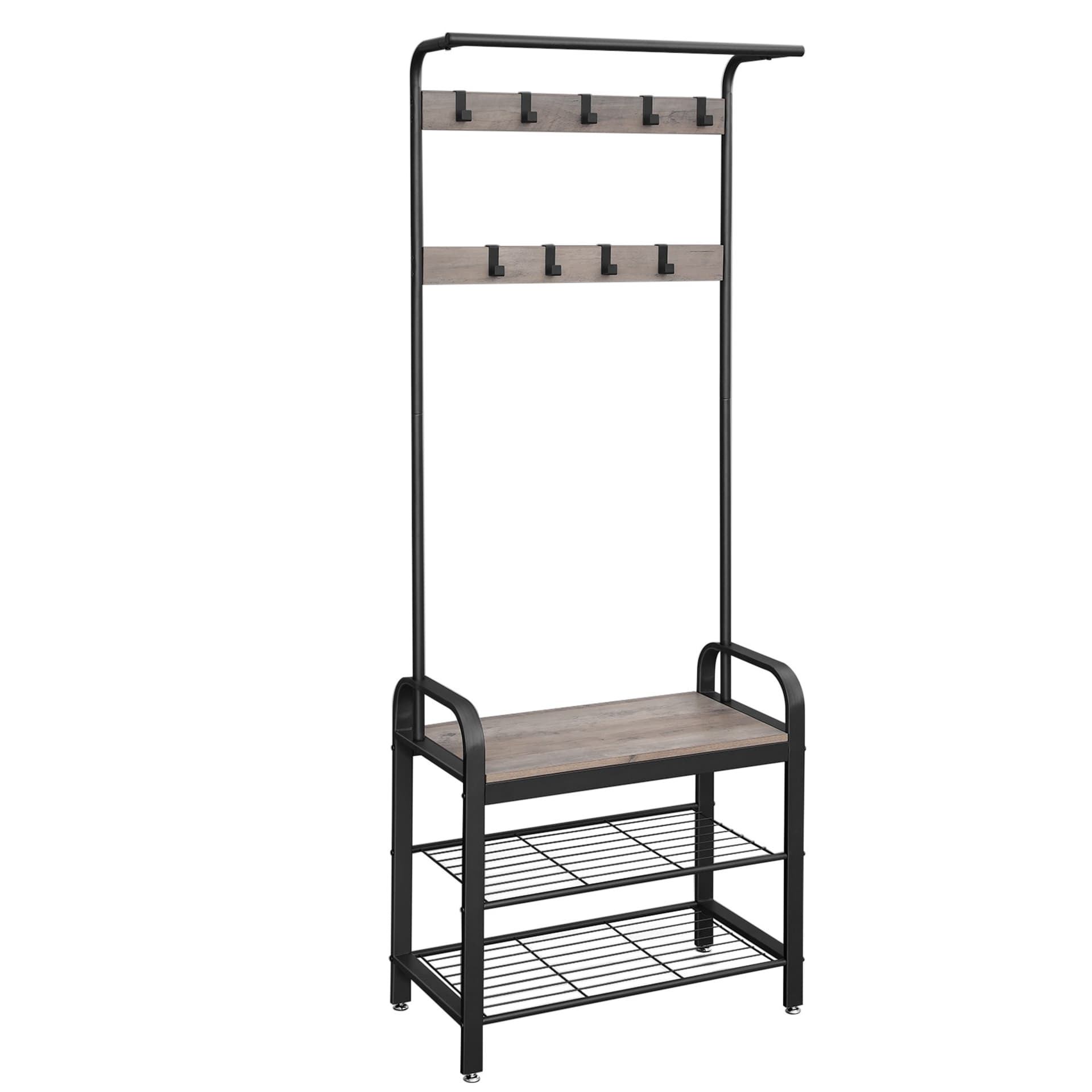 

Wieszak na ubrania półka na buty LOFT 183 cm