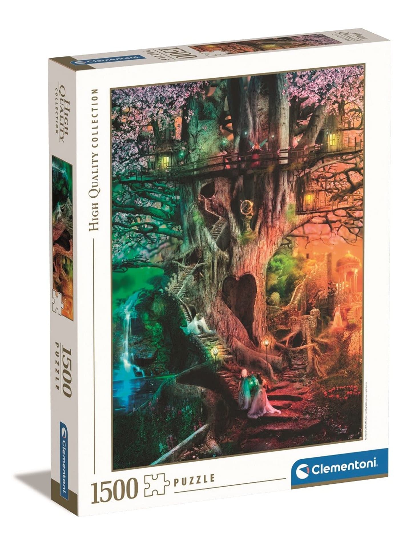 

Puzzle 1500 elementów High Quality, Śniące drzewo