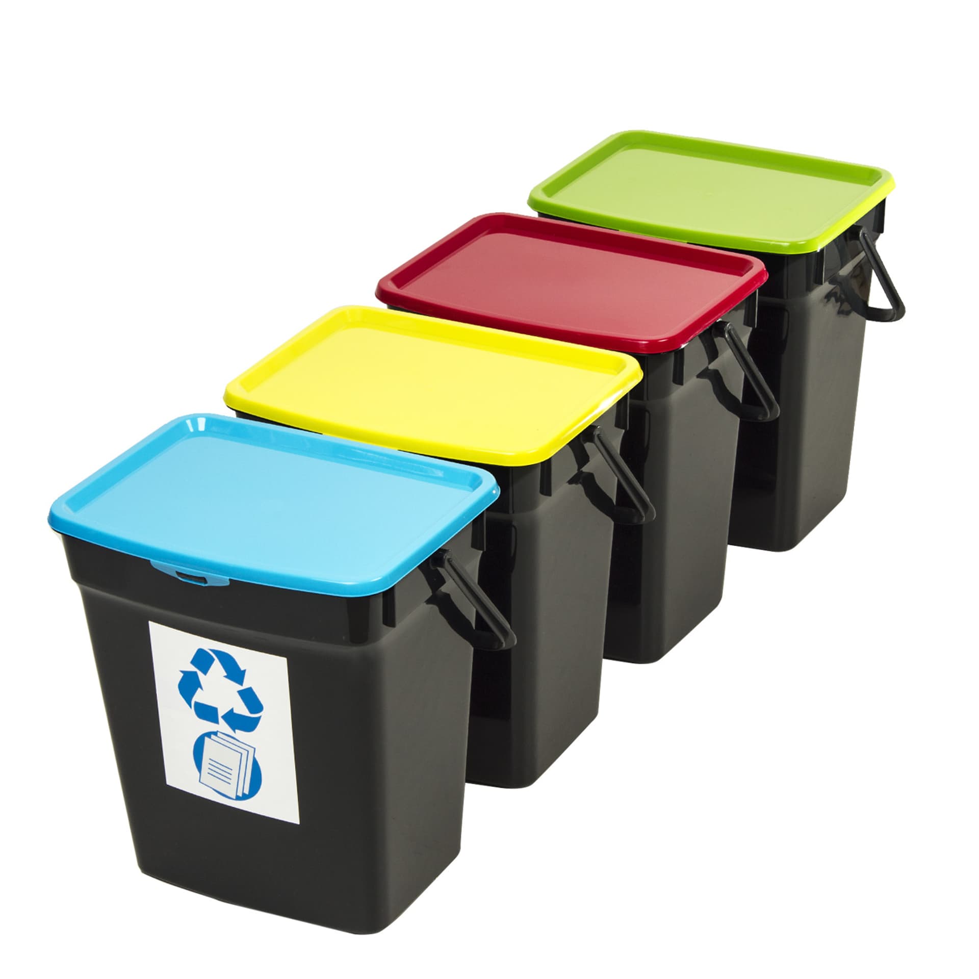 

Kosz do segregacji śmieci Plast Team 10L zielony