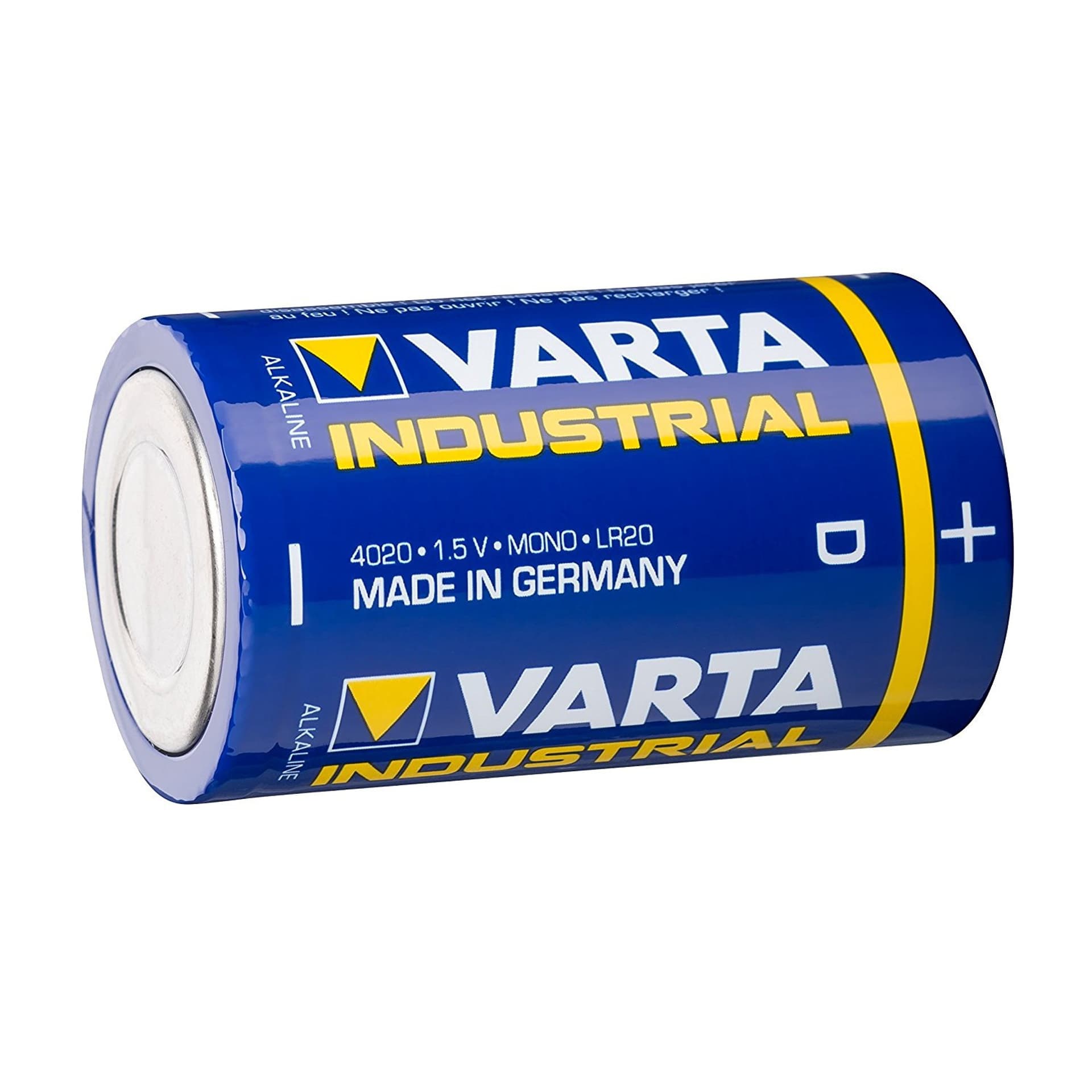 

1x Bateria R-20 LR20 D 4020 1,5V alkaliczna Varta Industrial