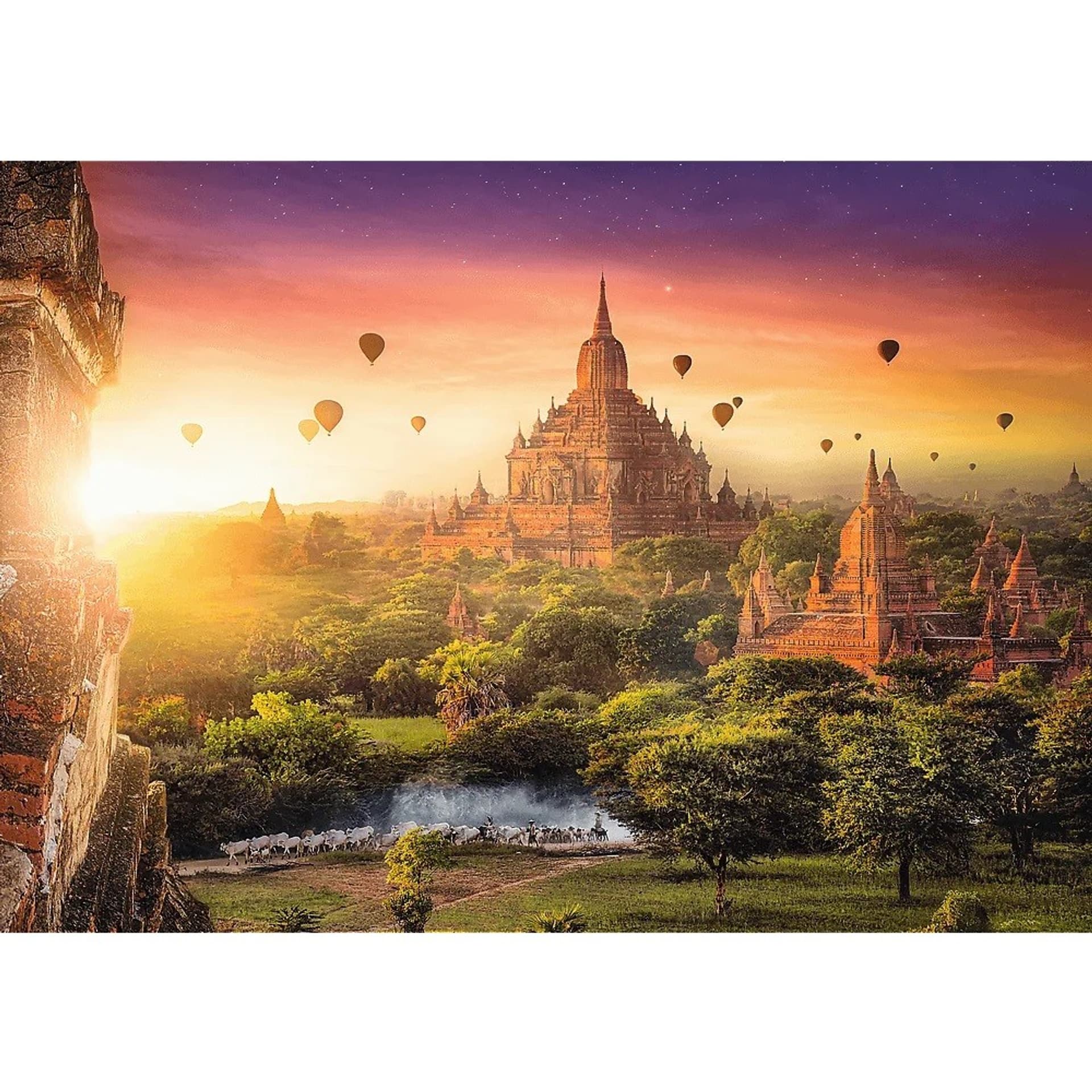 

Puzzle 1000 elementów Starożytna Świątynia Birma