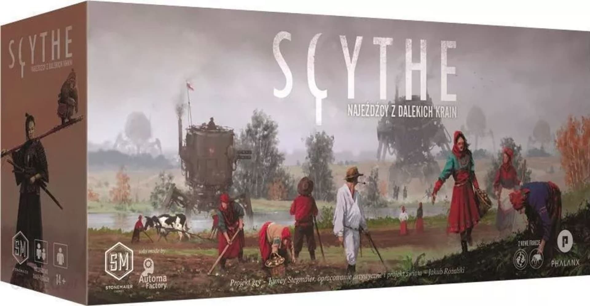 

GRA PLANSZOWA SCYTHE: NAJEŹDŹCY Z DALEKICH KRAIN - dodatek PHALANX GAMES