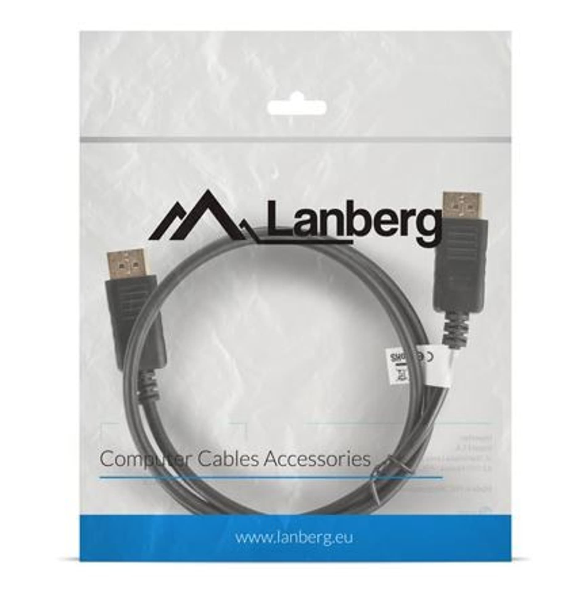 

Kabel DisplayPort M/M 4K 1M czarny