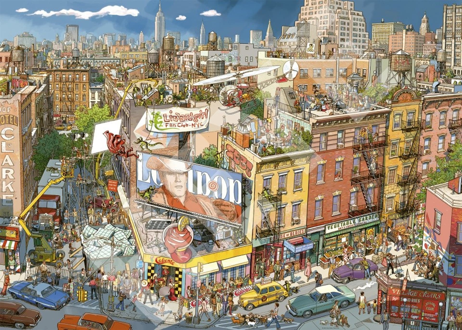 

Puzzle 2000 elementów Superprodukcja