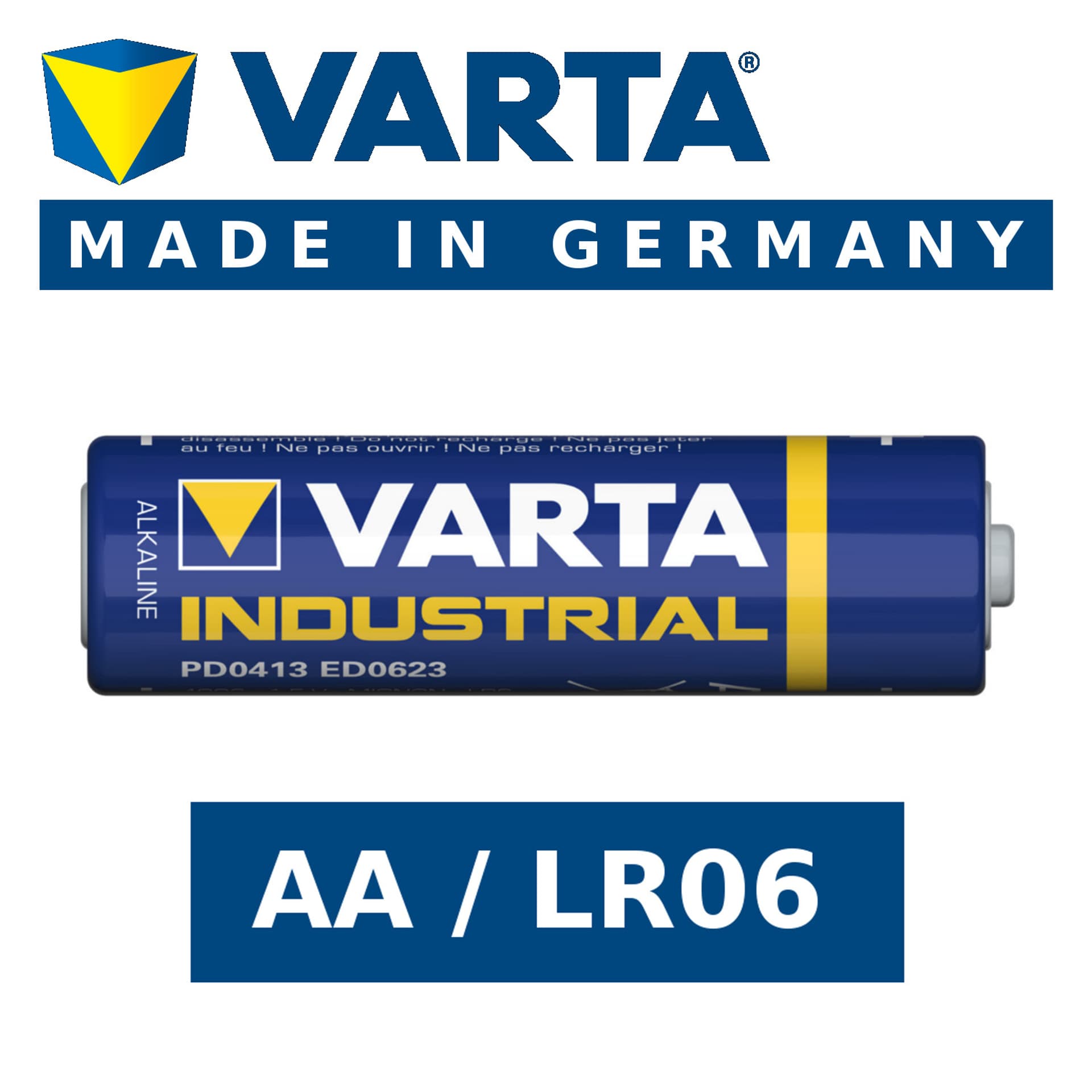 

Bateria R-06 LR6 AA alkaliczna Varta Industrial 4006