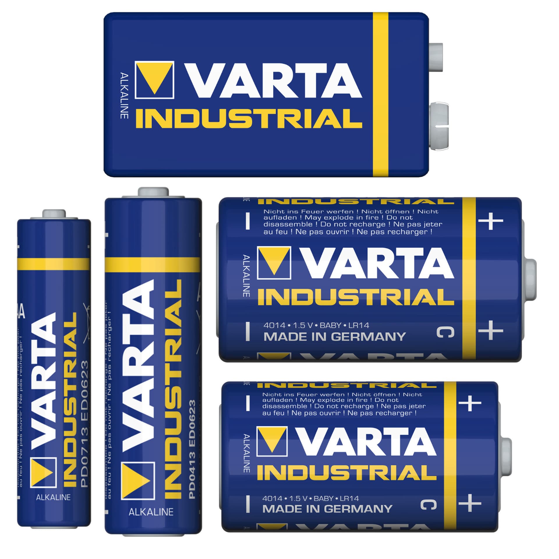 

Bateria R-03 LR03 AAA alkaliczna Varta Industrial 4003