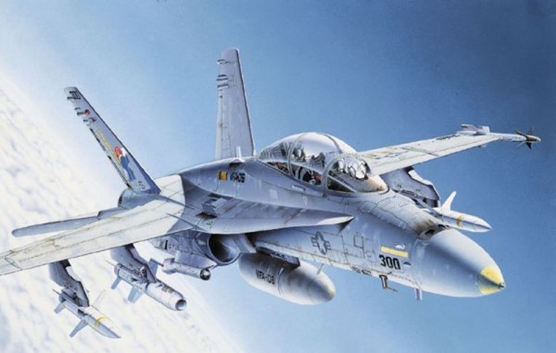 

Model plastikowy F/A-18 C/D Wild Weasel