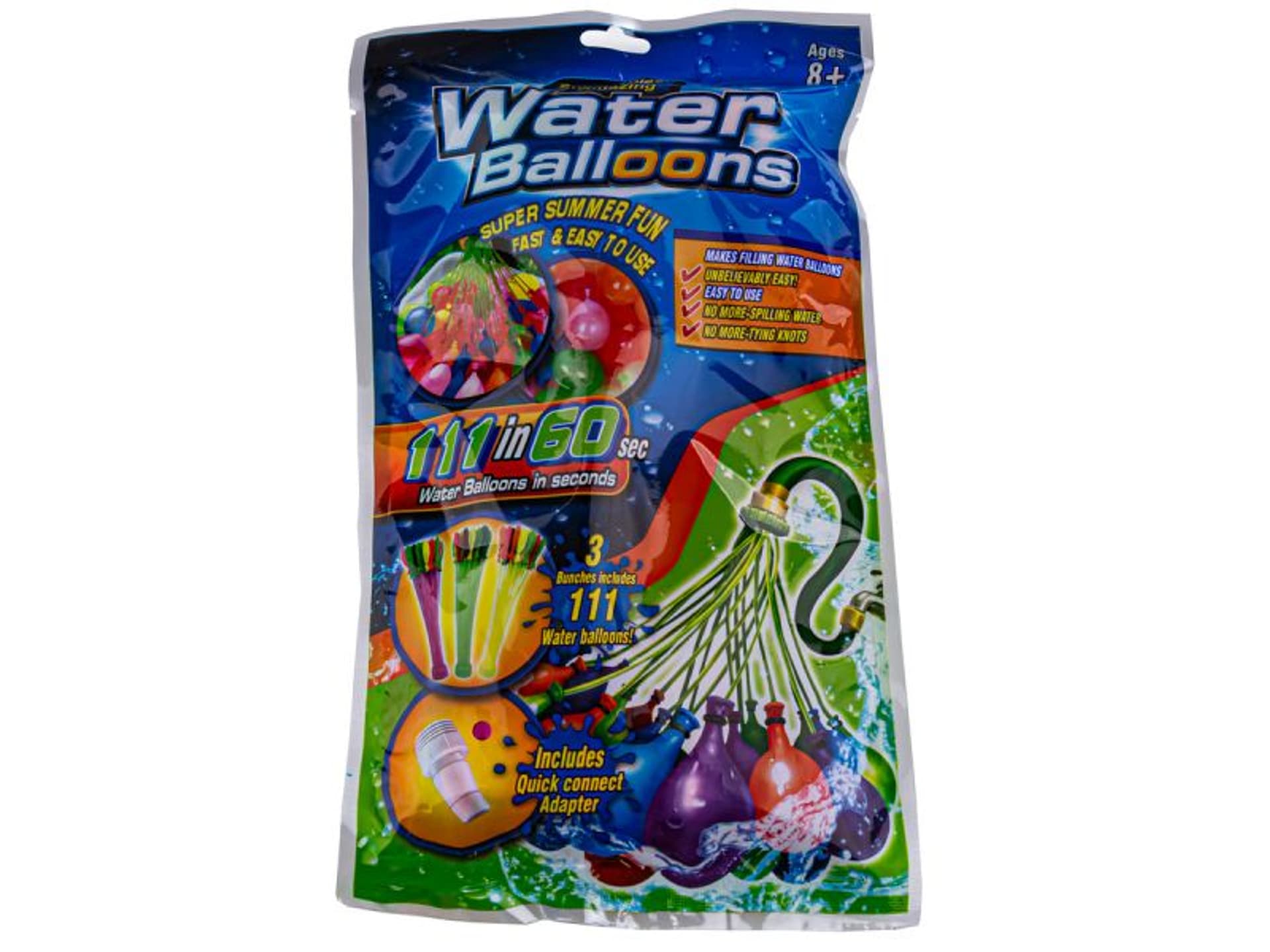 

Balony Na Wodę Bomby Wodne Automat 111 sztuk w 60 sekund Zestaw