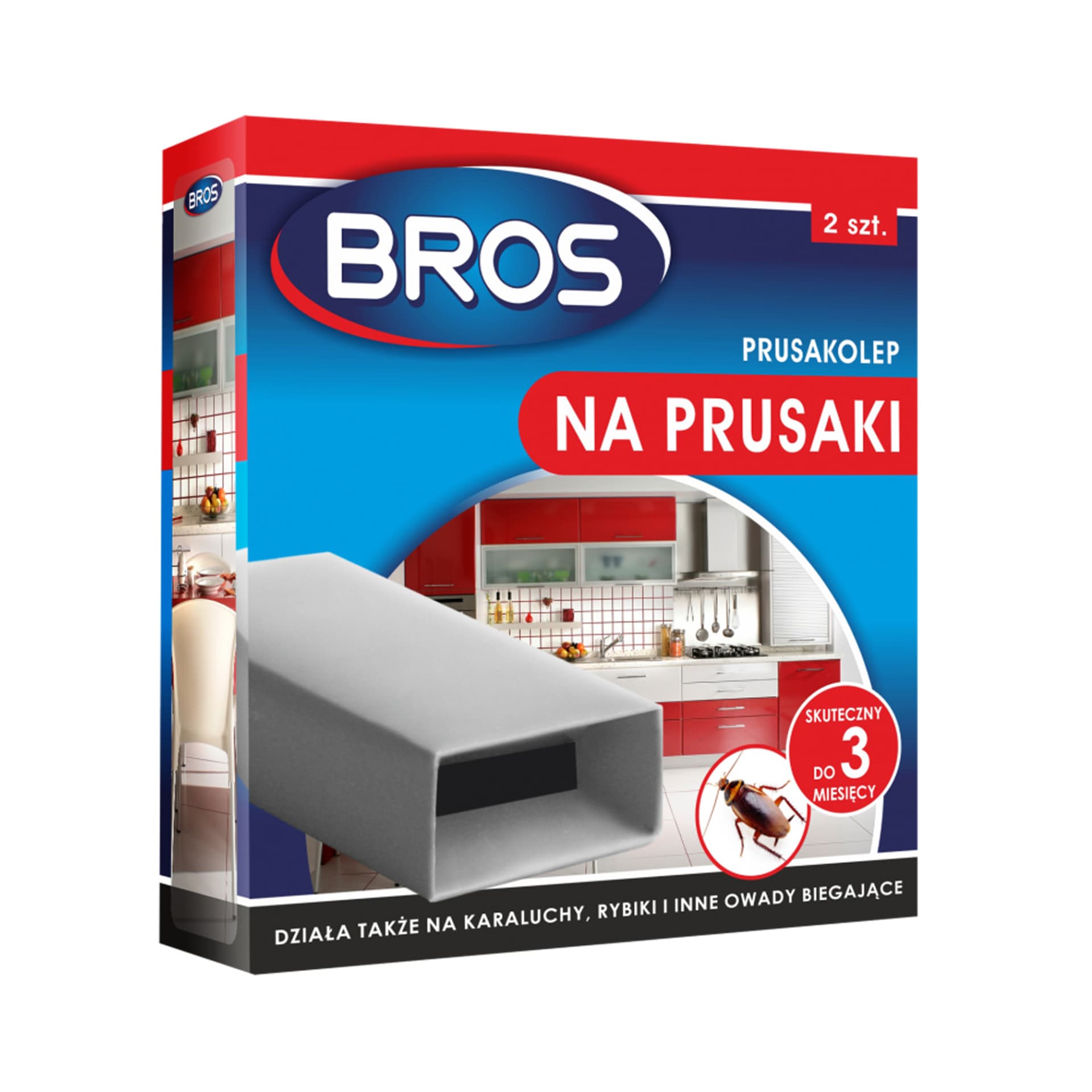 

Zestaw 2 prusakolepów Bros