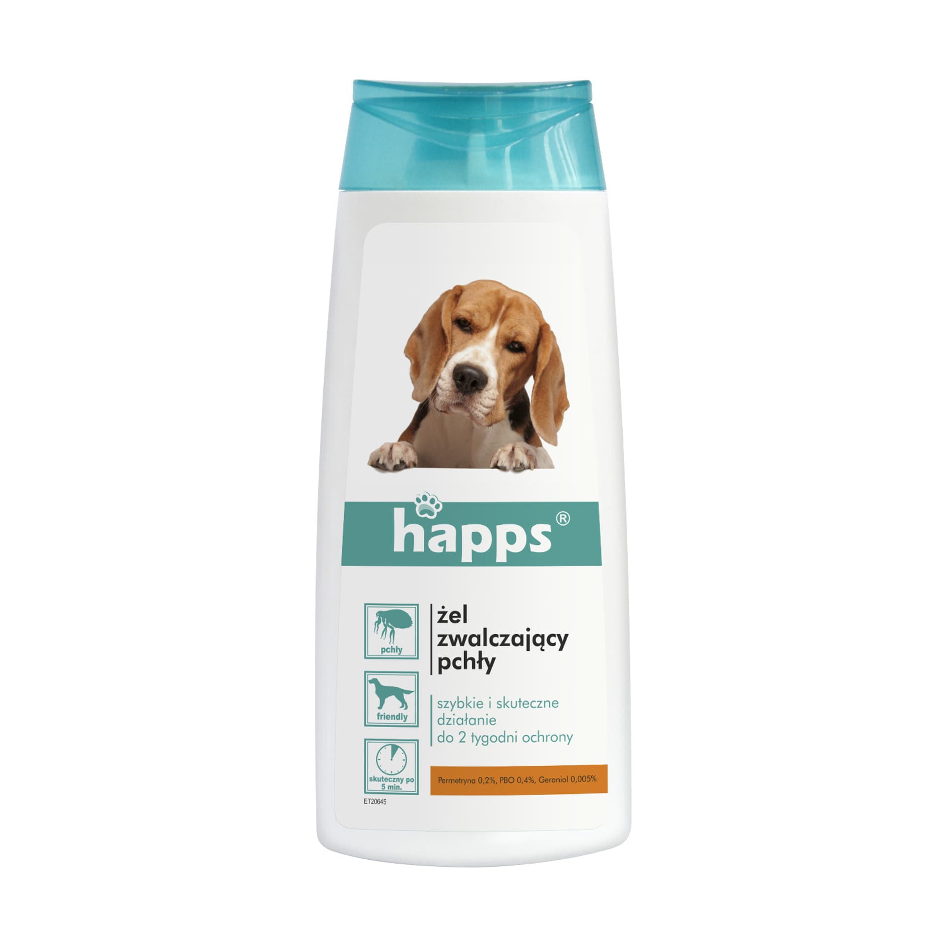 

Żel zwalczający pchły Happs 150ml